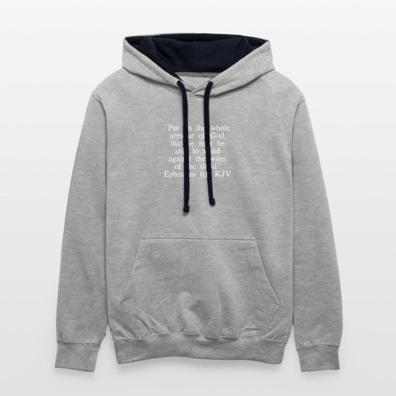 Ephesians 6:11 KJV (White Font)