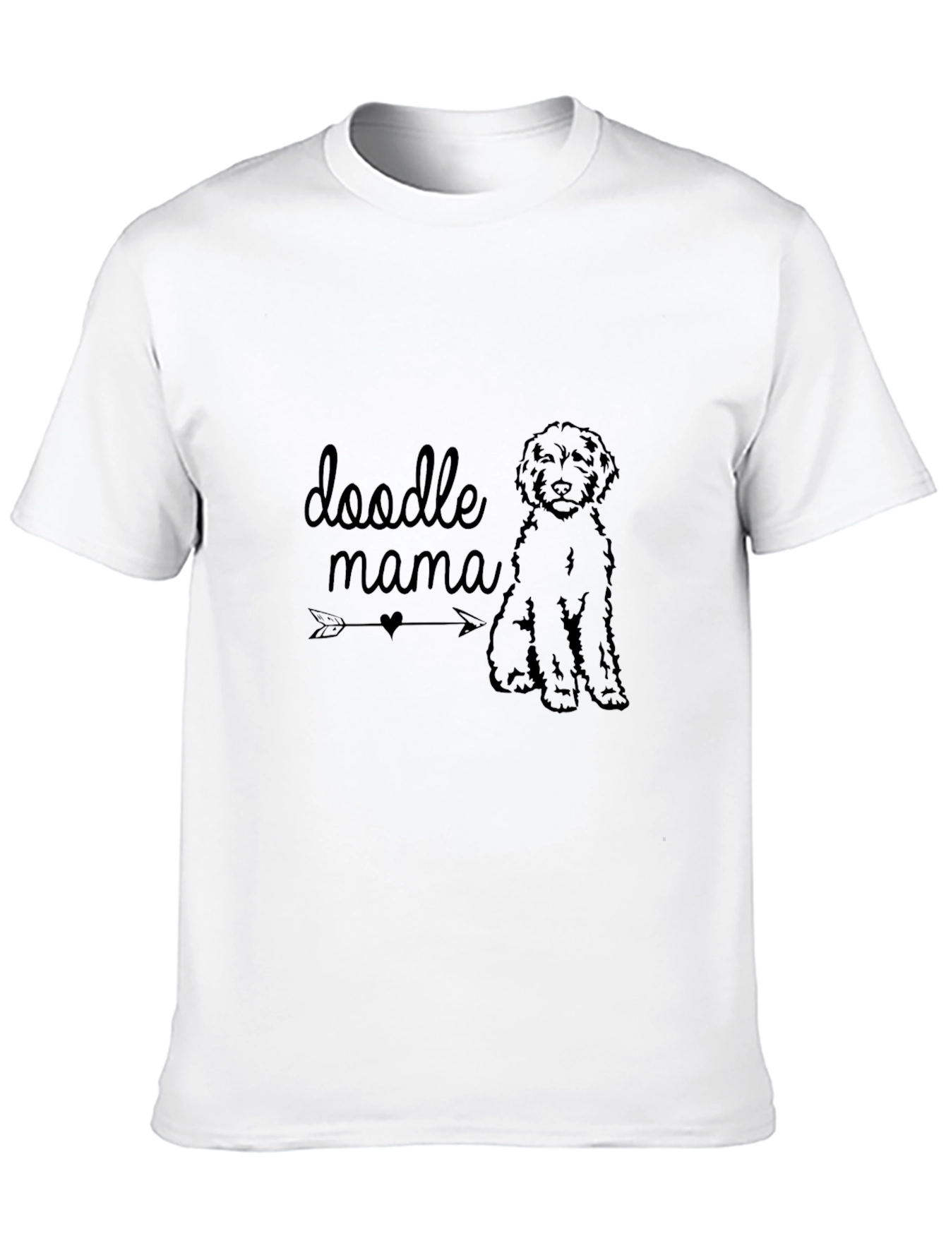 Doodle Mama Graphic Tee - Black
