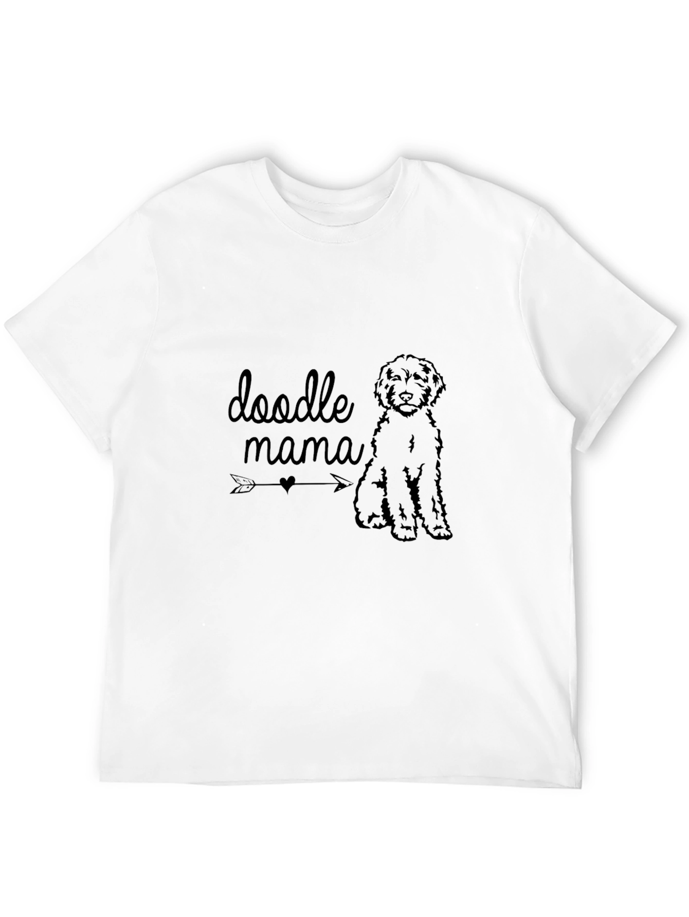 Doodle Mama Graphic Tee - Black