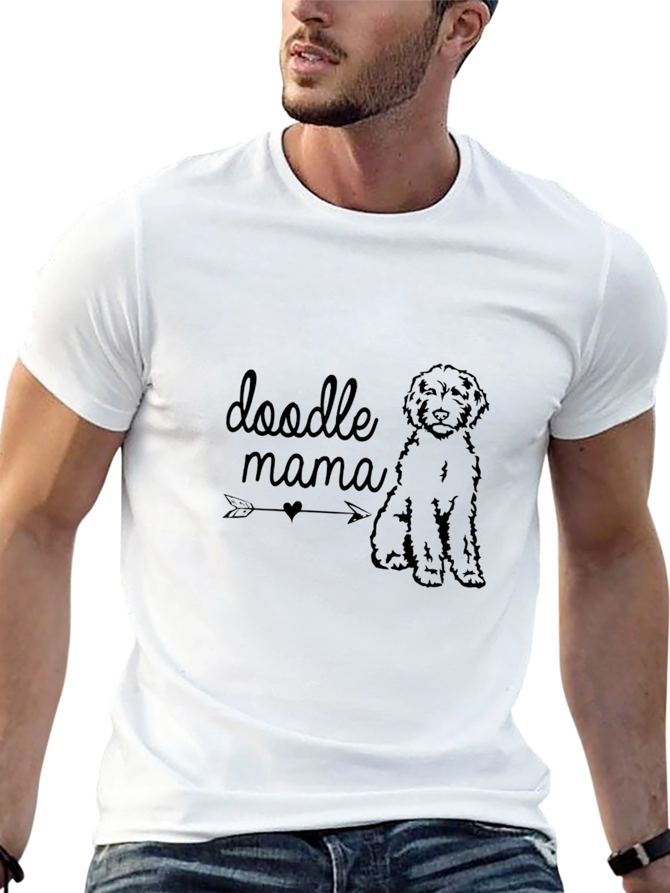Doodle Mama Graphic Tee - Black