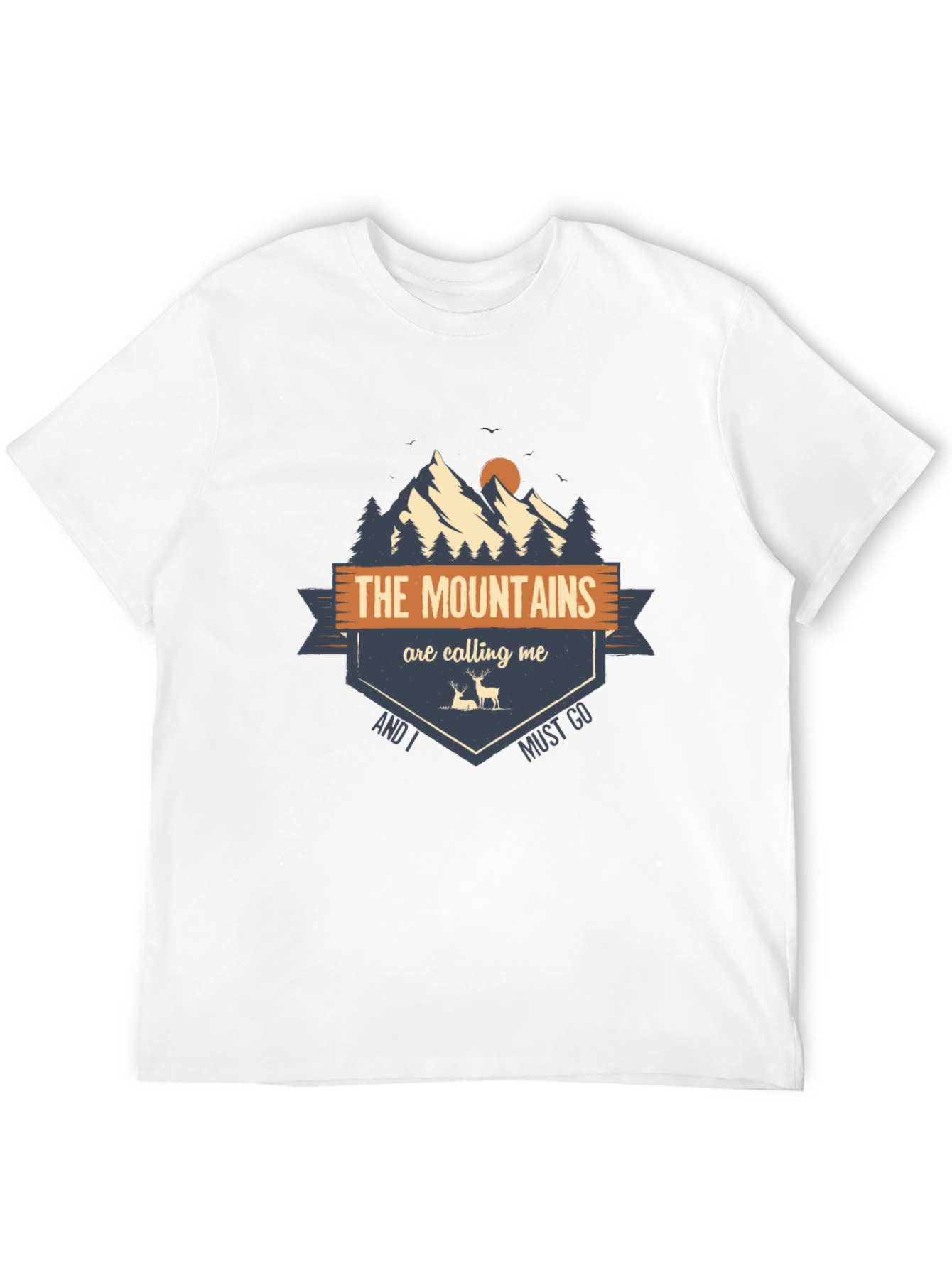 The Mountains are Calling Graphic T-Shirt
