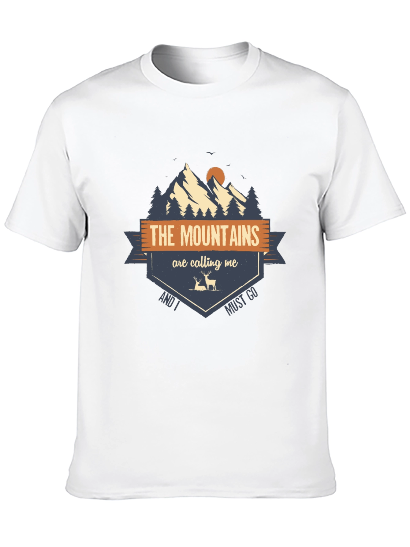 The Mountains are Calling Graphic T-Shirt