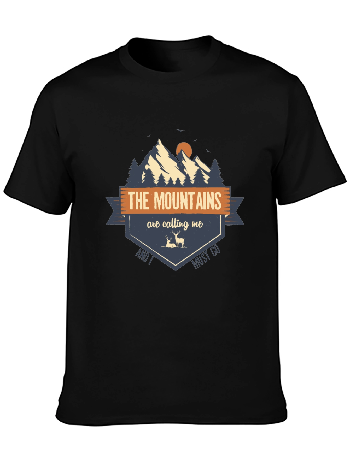 The Mountains are Calling Graphic T-Shirt