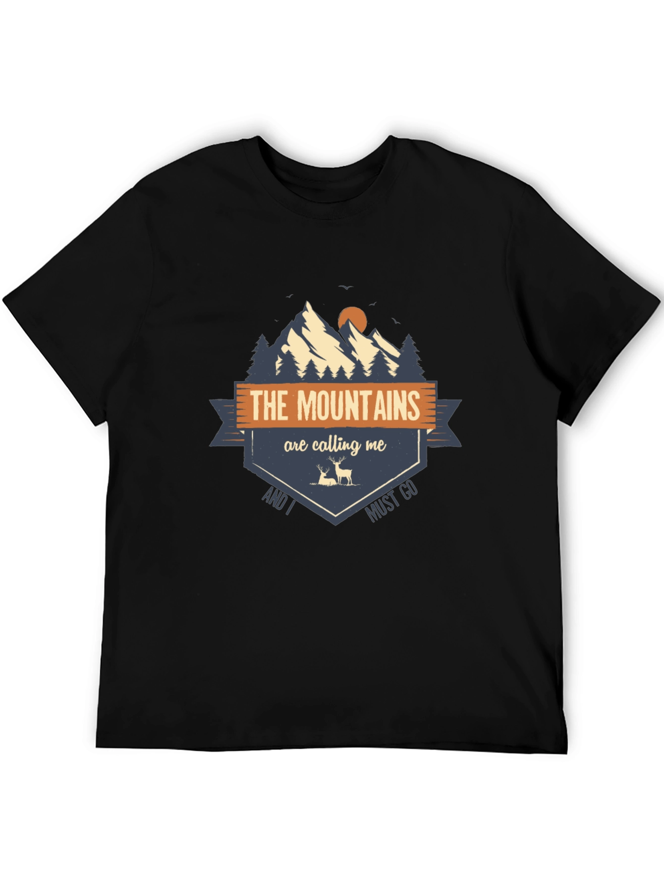 The Mountains are Calling Graphic T-Shirt