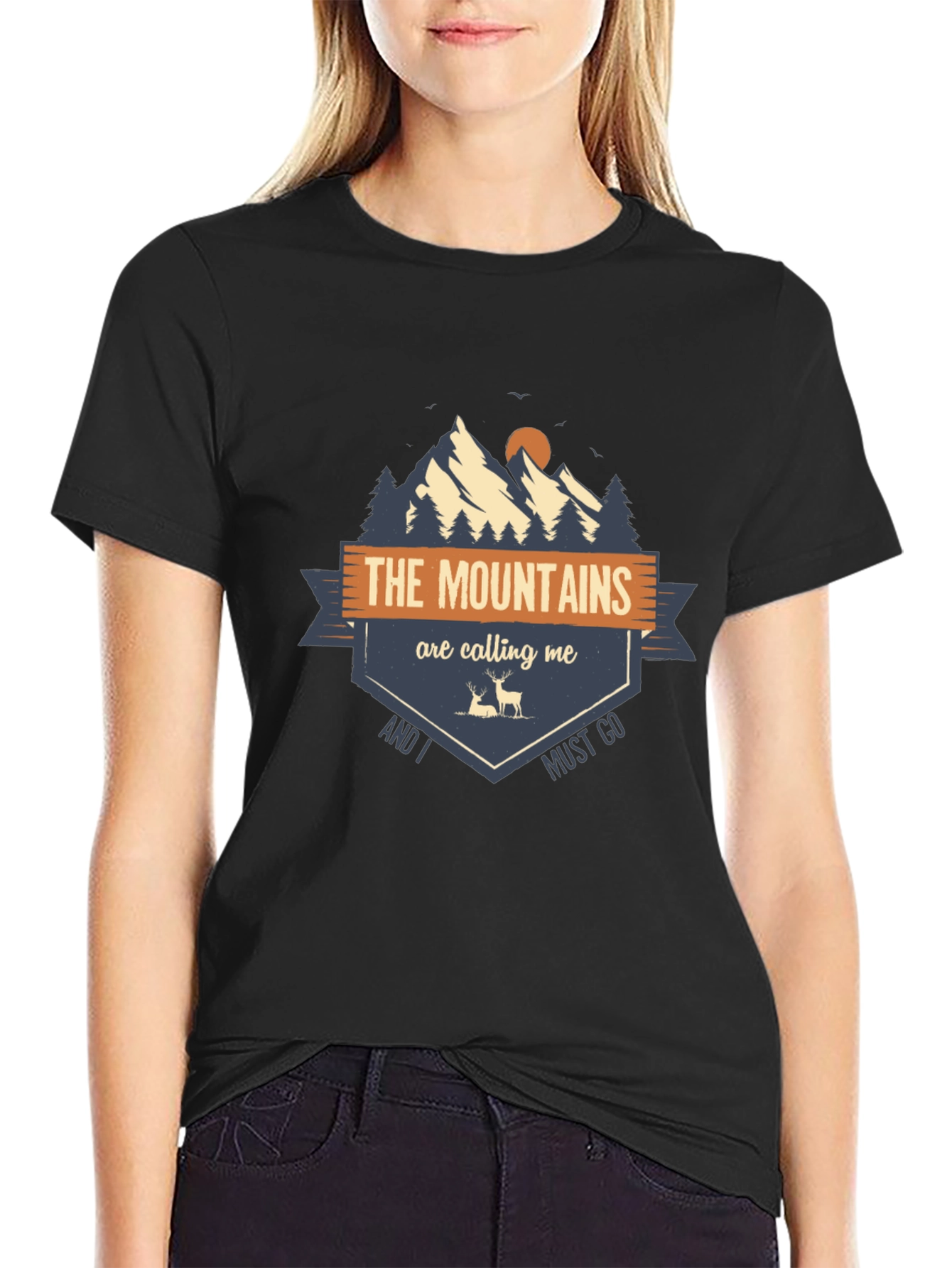The Mountains are Calling Graphic T-Shirt