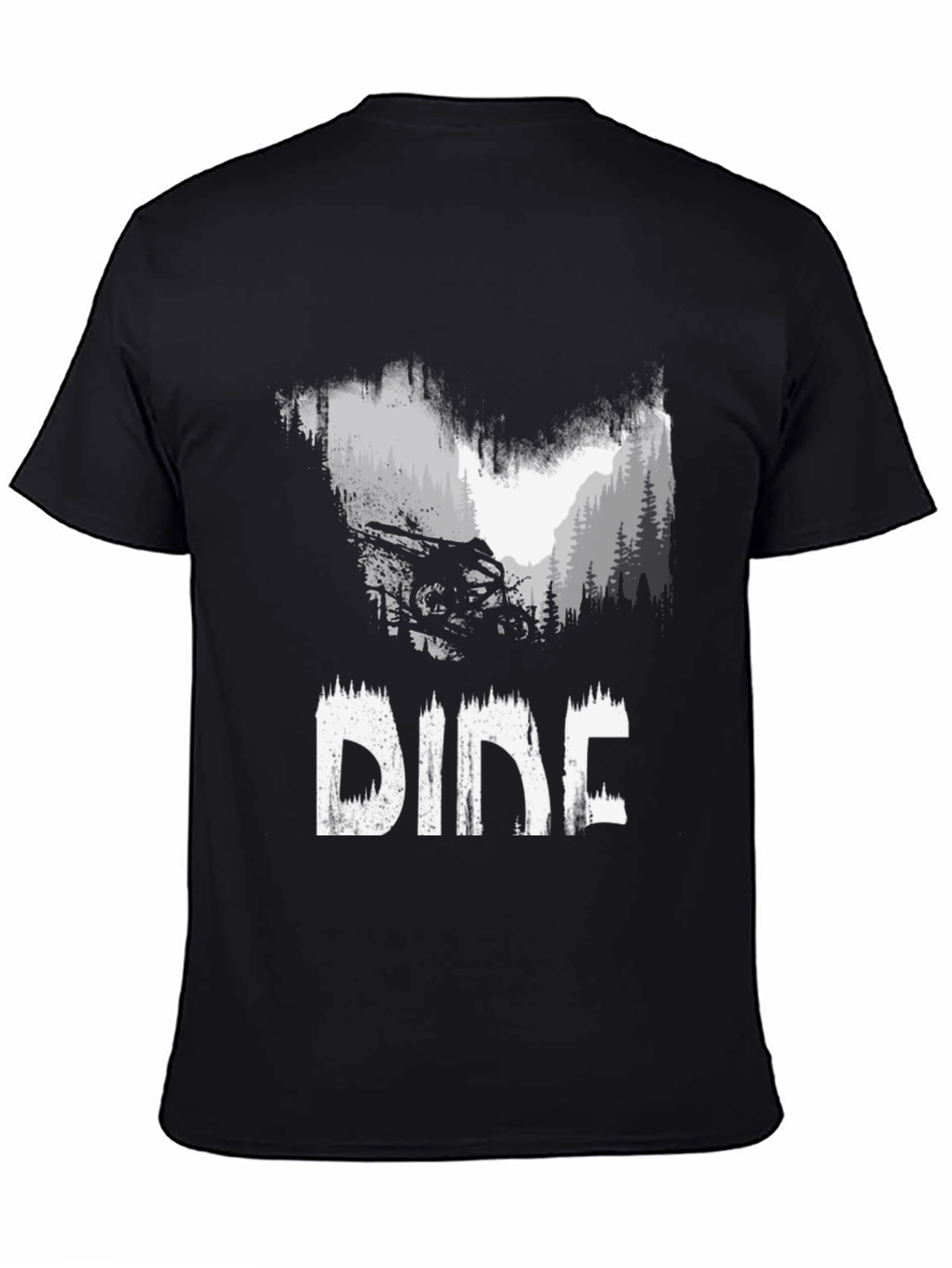 Ride Graphic Black T-Shirt