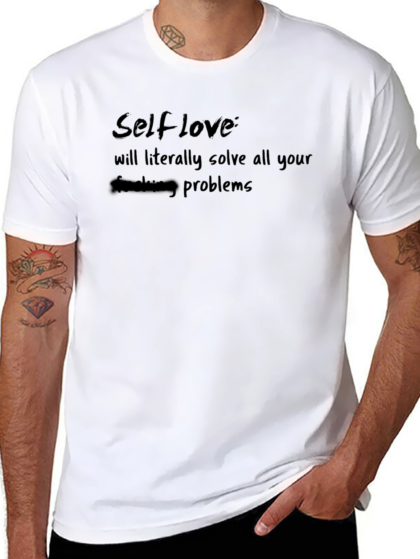Self Love Graphic Tee - Solve Your Problems