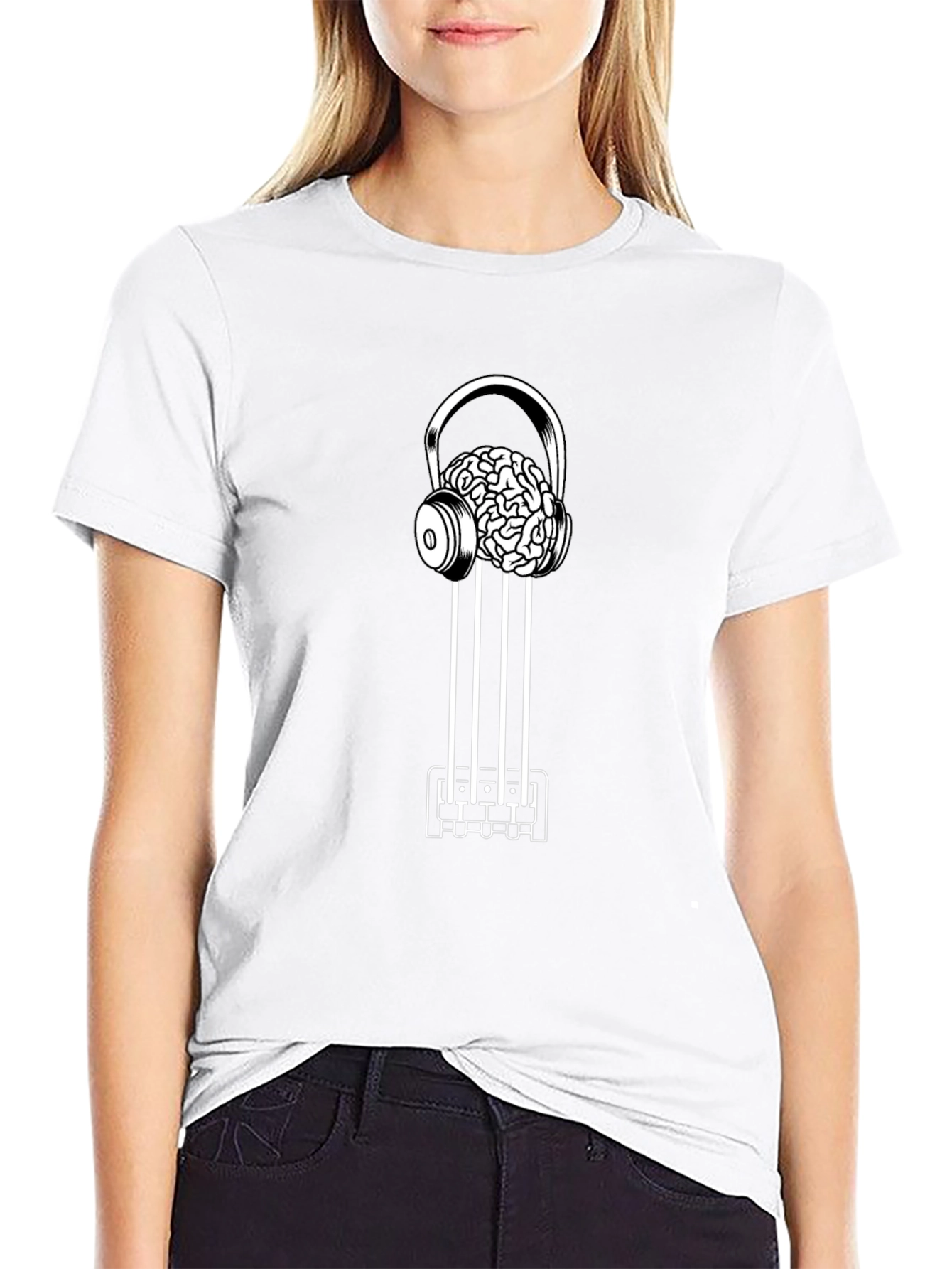 Brain Music T-Shirt - Hear the Intelligence