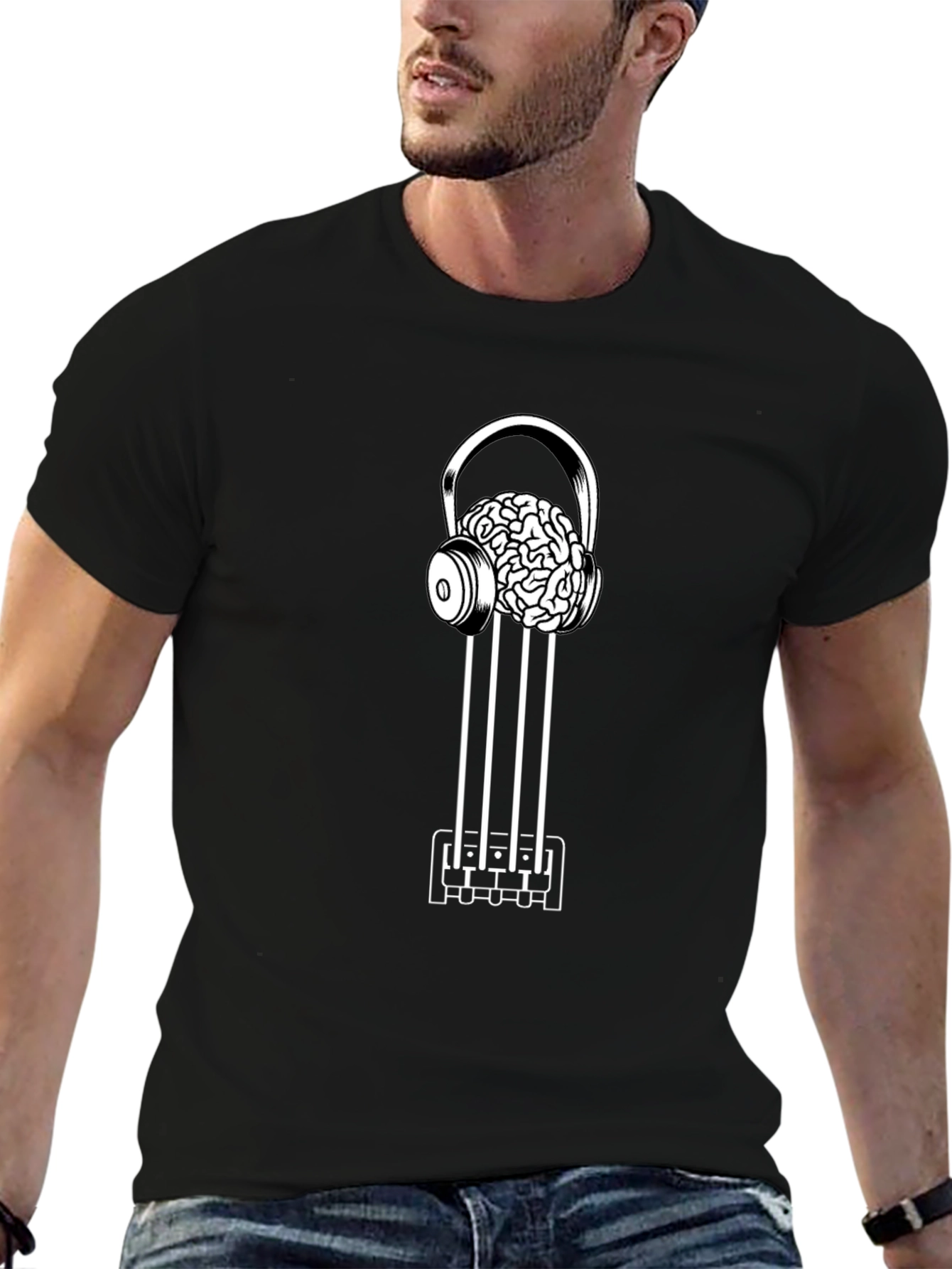 Brain Music T-Shirt - Hear the Intelligence