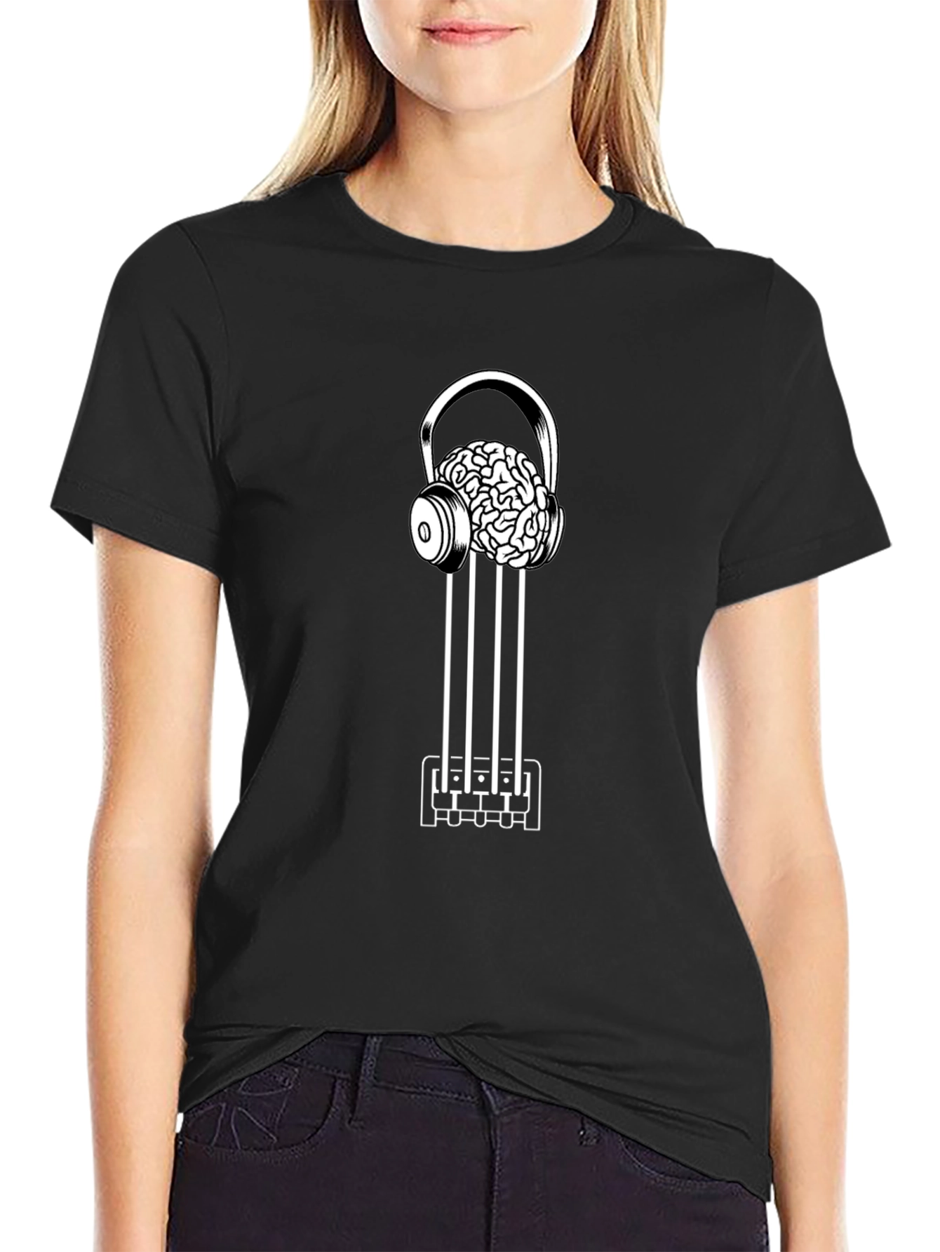 Brain Music T-Shirt - Hear the Intelligence