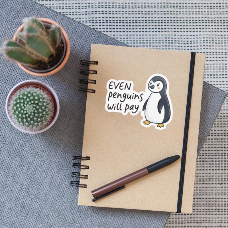 even penguins will pay design