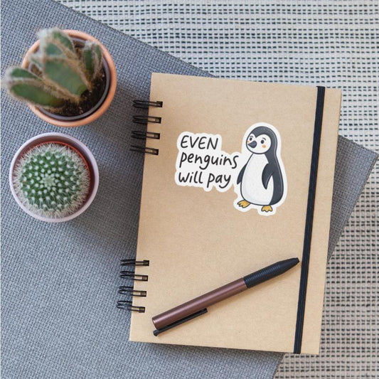 even penguins will pay design