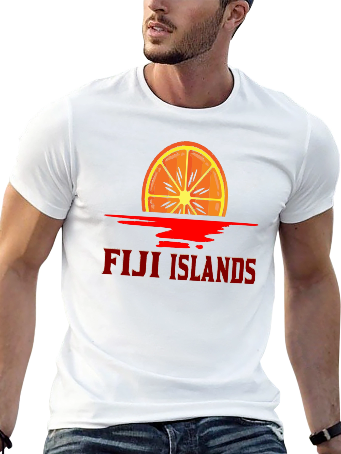 Fiji Islands Graphic Tee - Unique Tropical Style Shirt