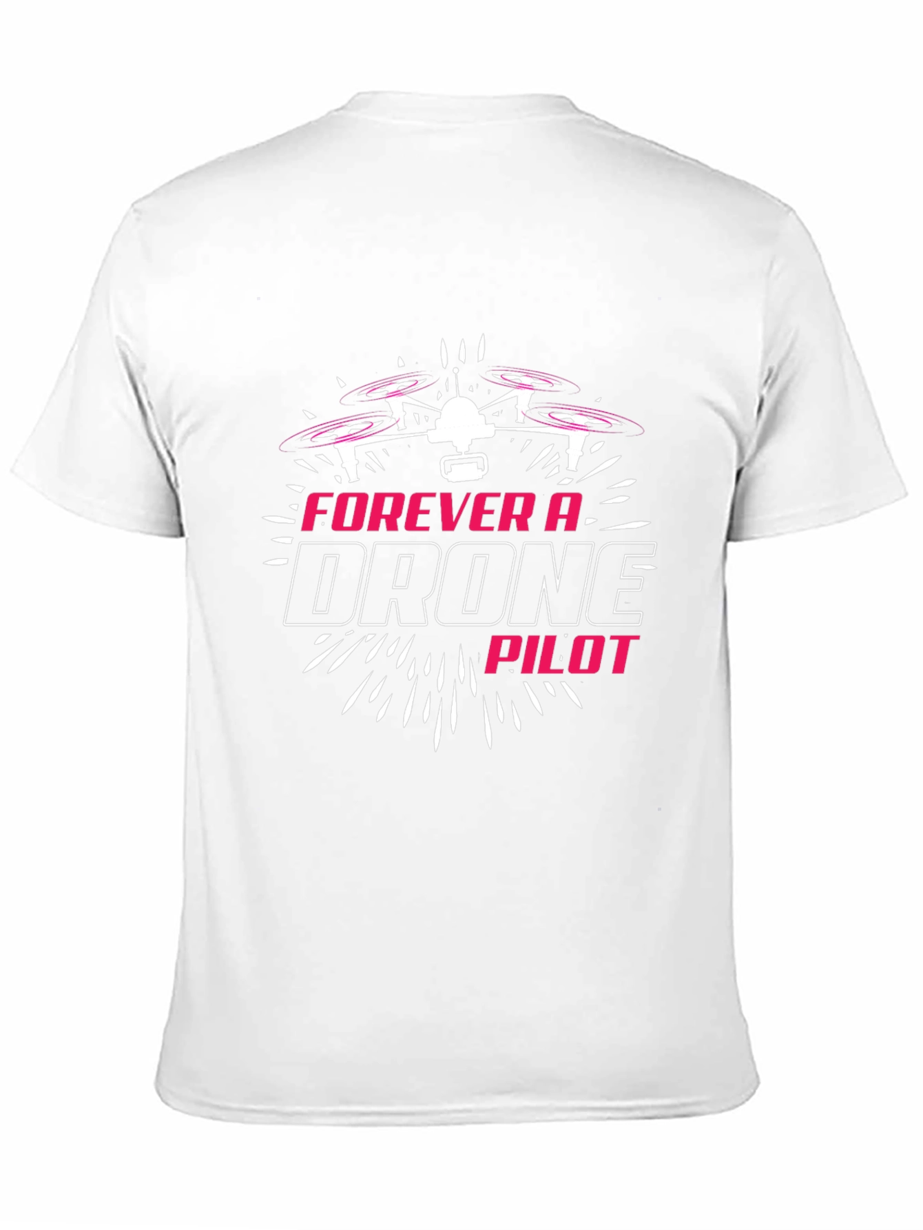 Forever a Drone Pilot Black T-Shirt