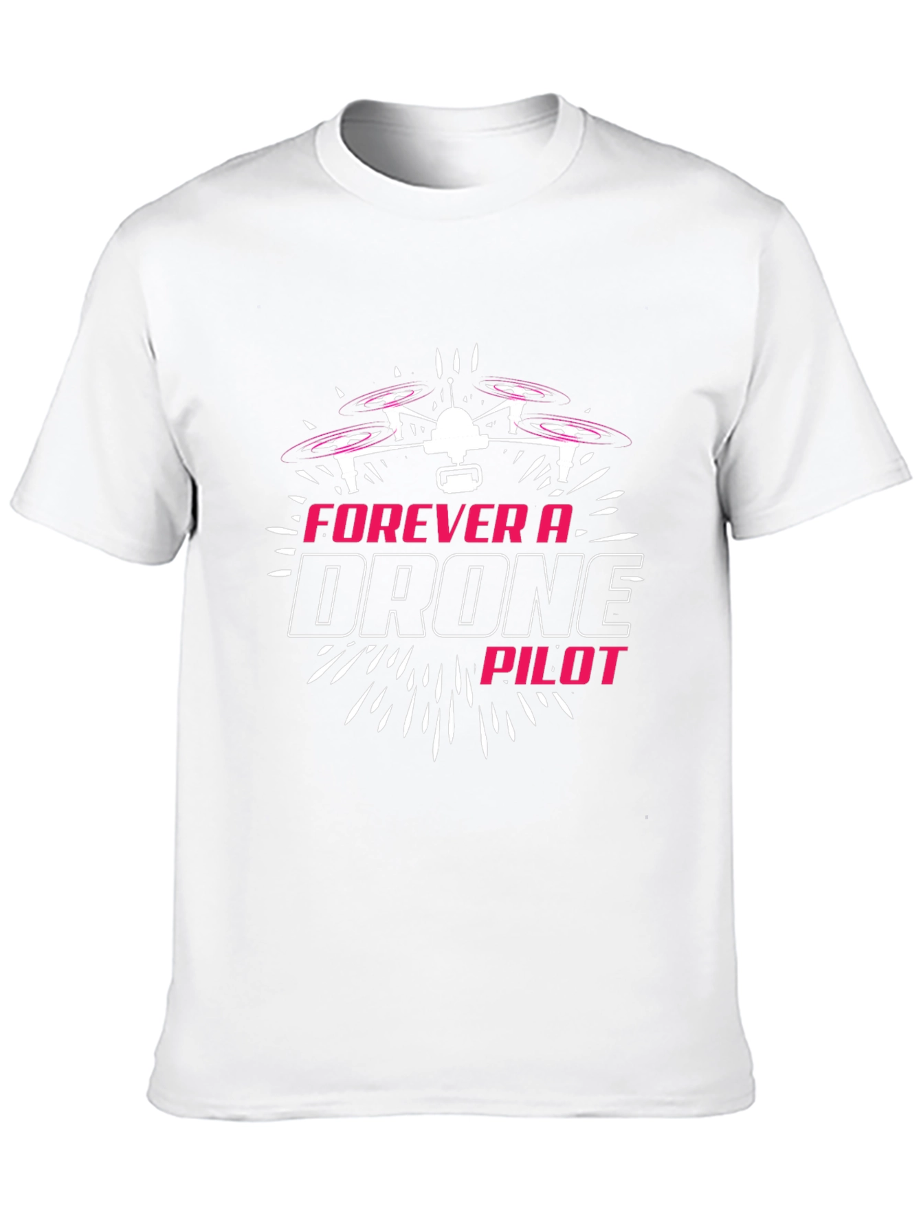 Forever a Drone Pilot Black T-Shirt