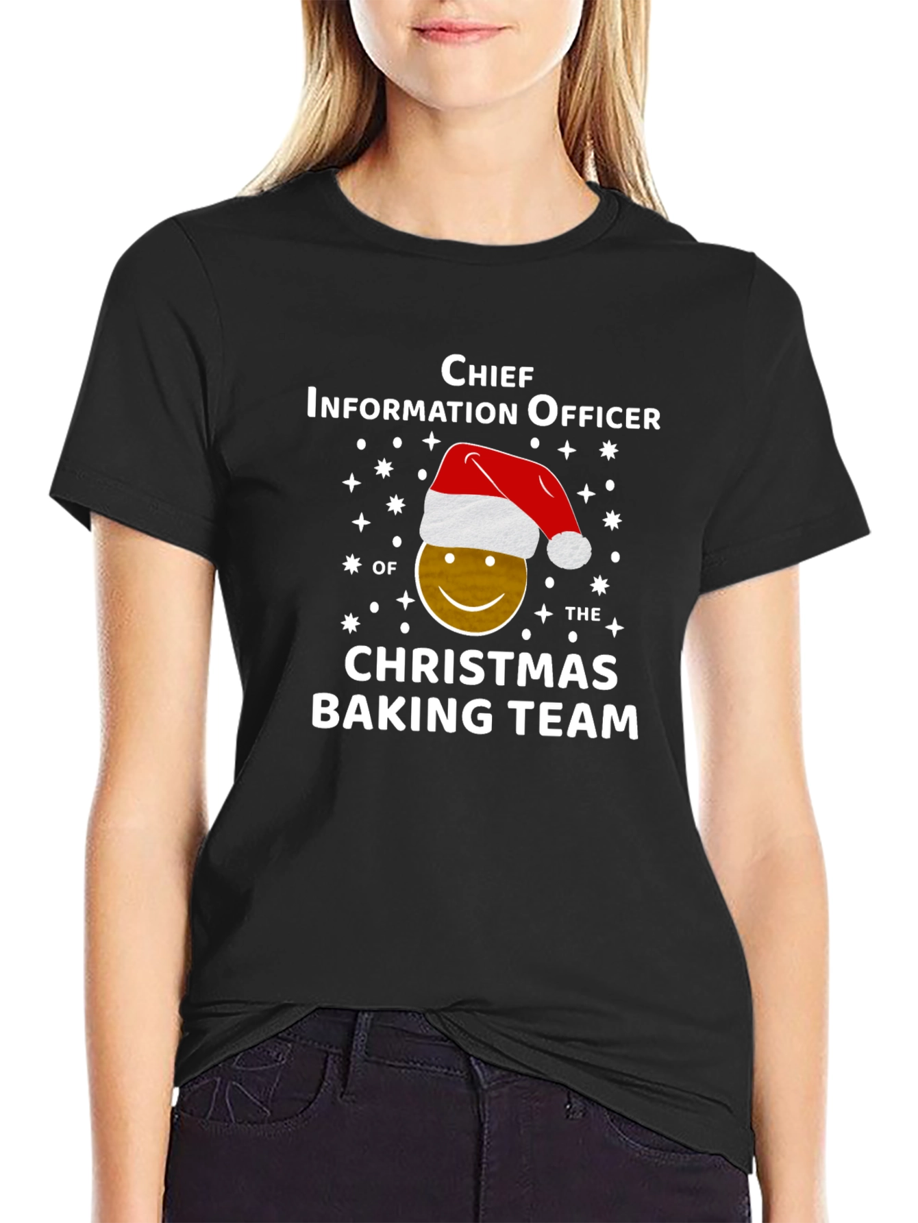 Chief Information Officer Christmas Baking Team T-Shirt
