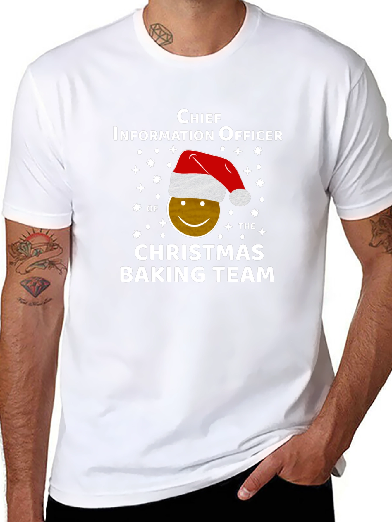 Chief Information Officer Christmas Baking Team T-Shirt