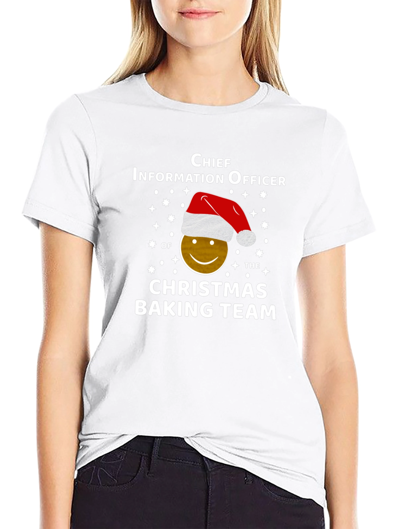 Chief Information Officer Christmas Baking Team T-Shirt