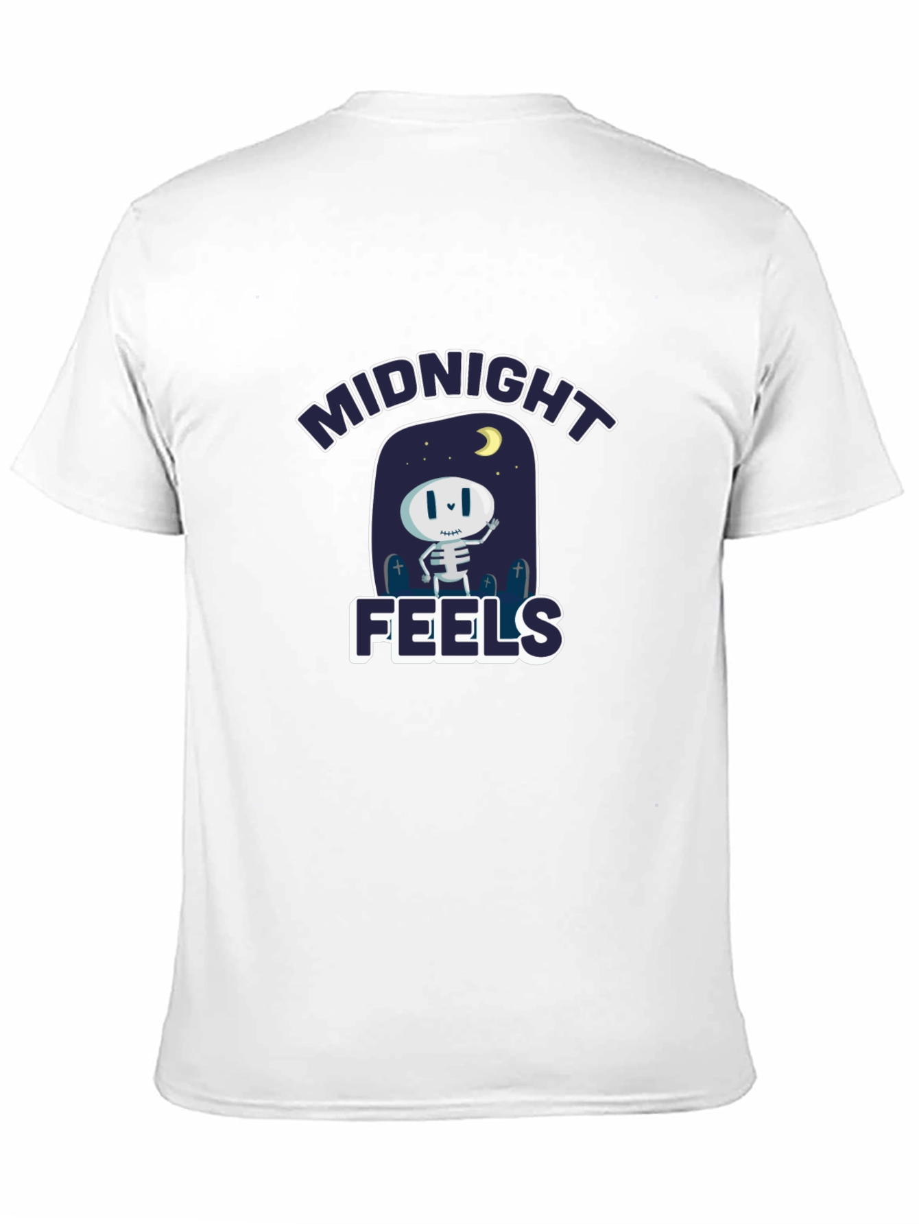 Midnight Feels Black Graphic Tee