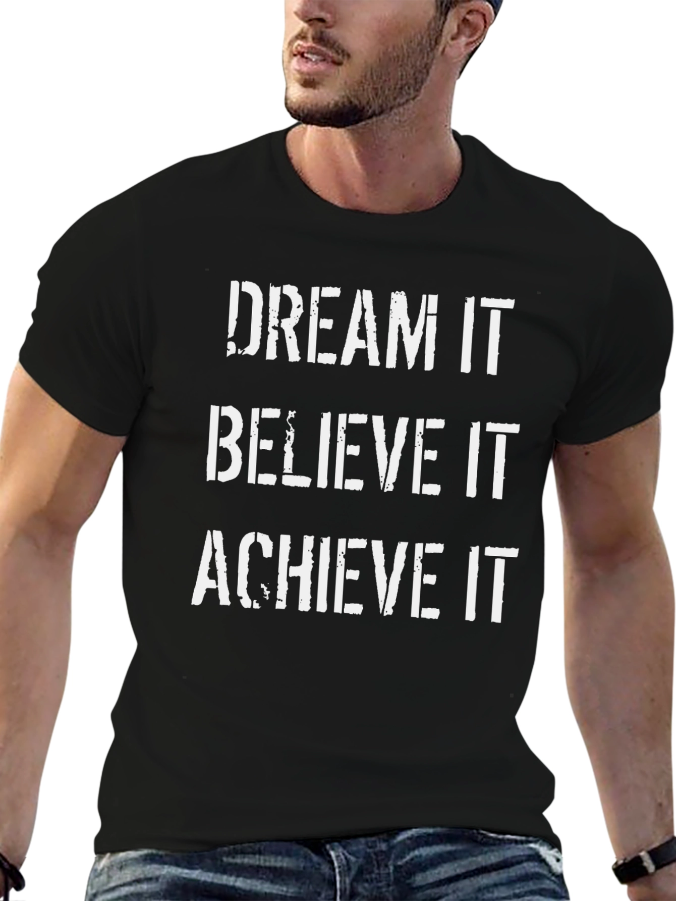 Dream Believe Achieve Graphic T-Shirt