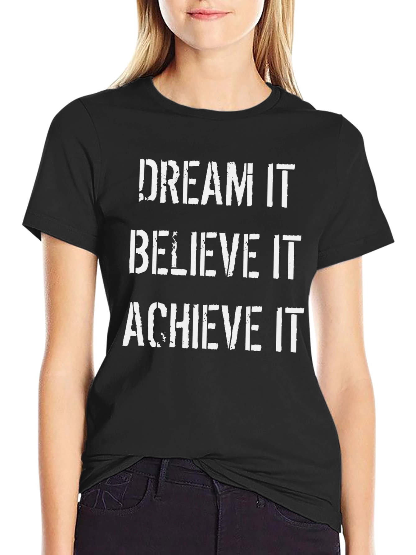 Dream Believe Achieve Graphic T-Shirt