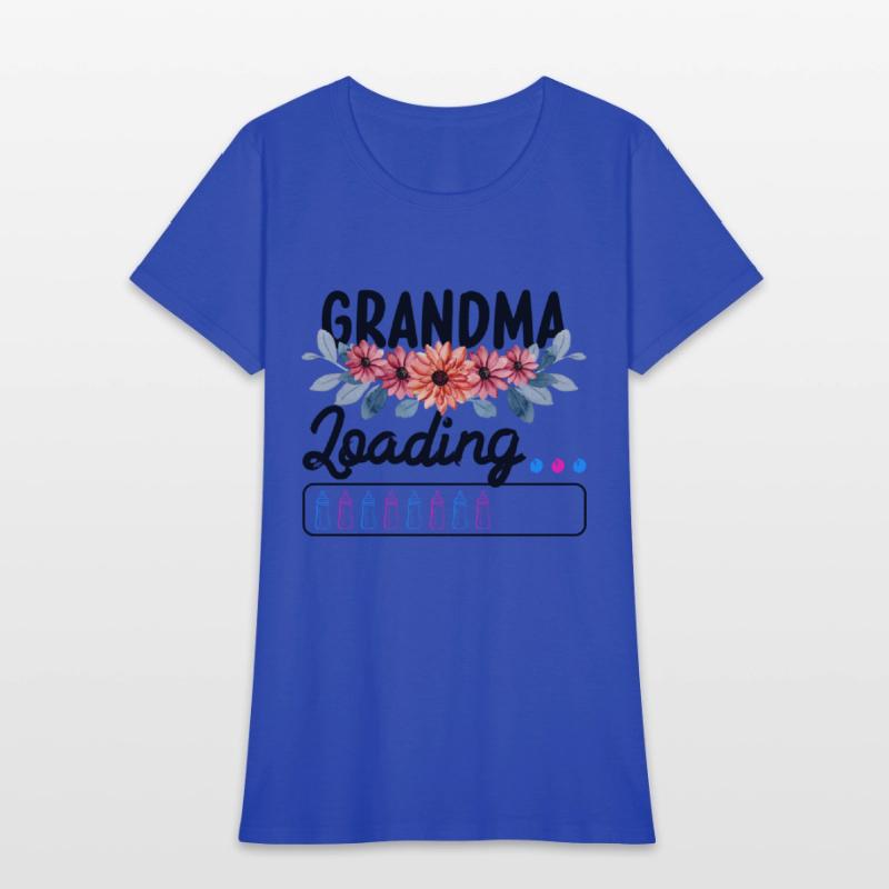 Expectant Granny, Granny Loading With Flowers