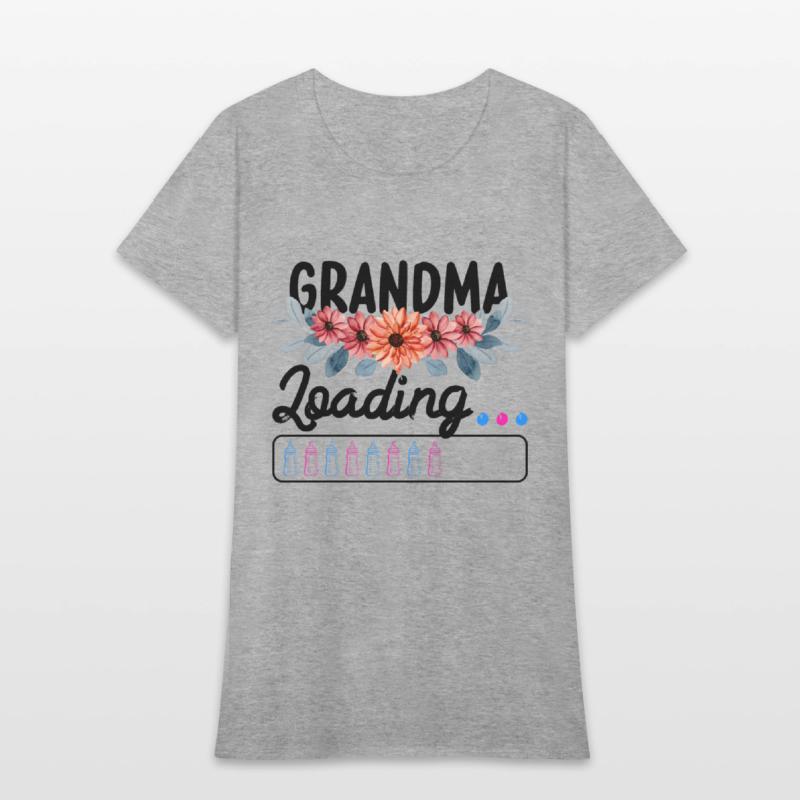 Expectant Granny, Granny Loading With Flowers