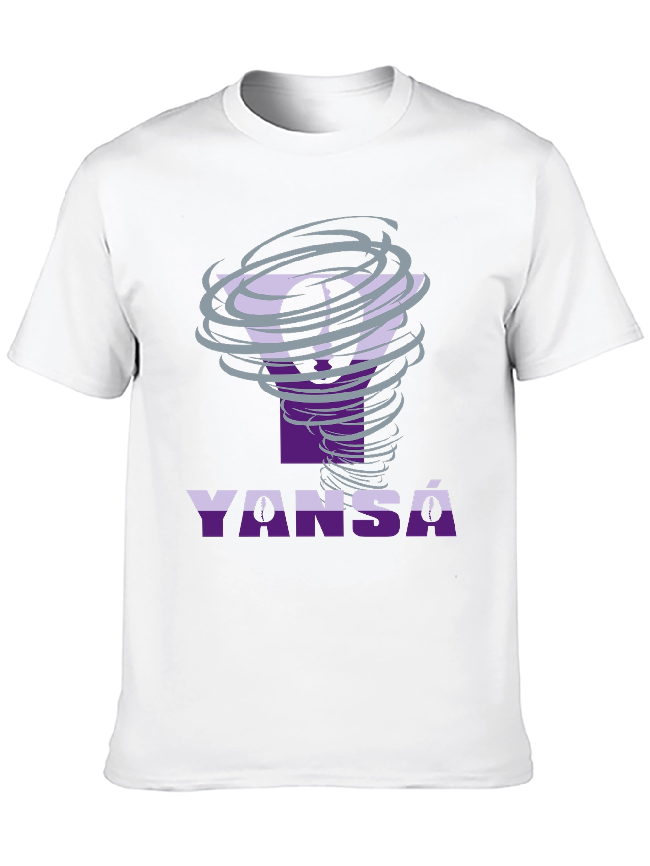Yansa Tornado Graphic Tee - Unique Design