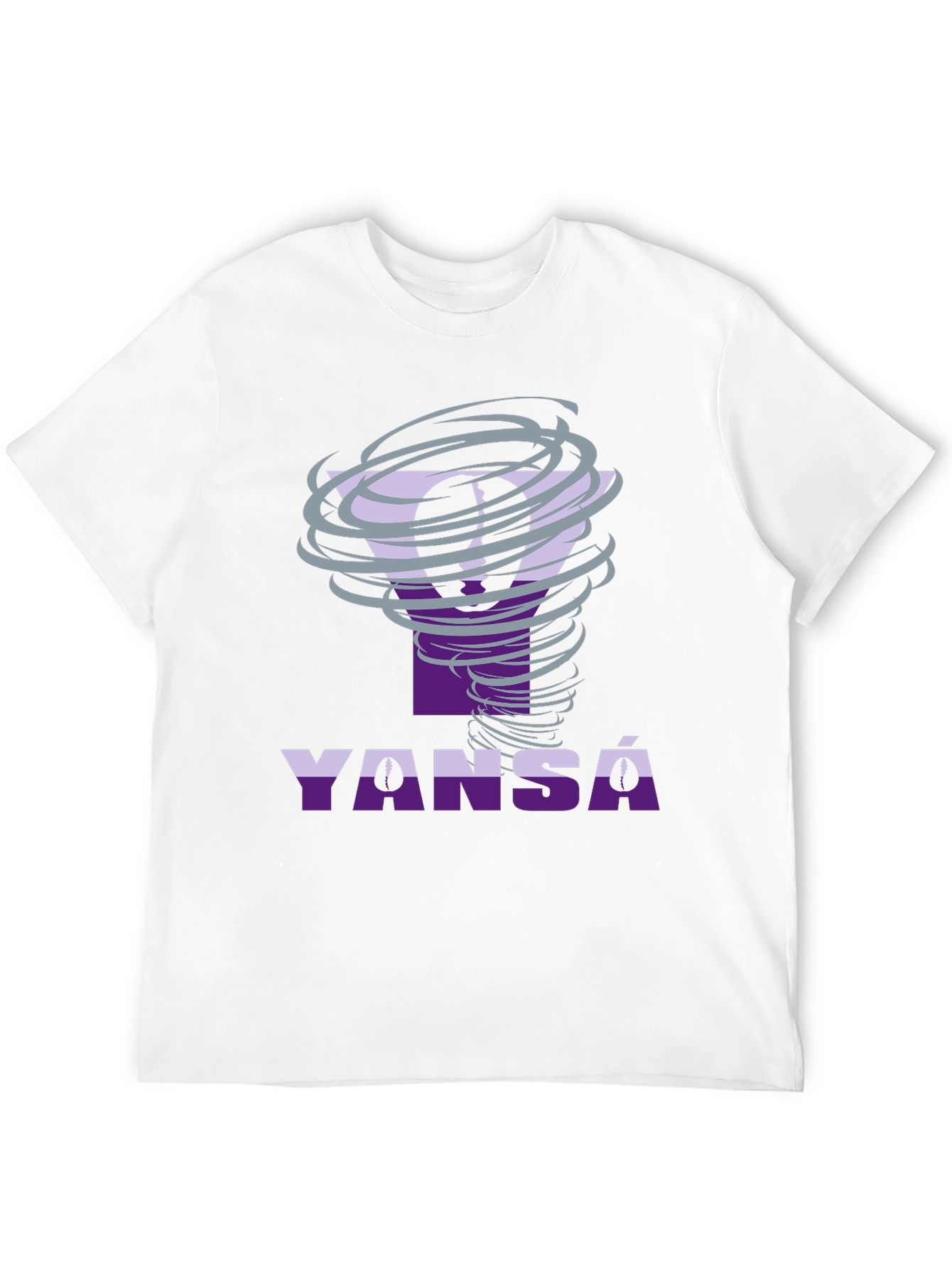 Yansa Tornado Graphic Tee - Unique Design
