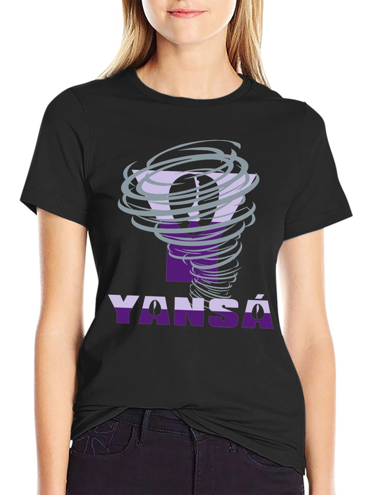 Yansa Tornado Graphic Tee - Unique Design