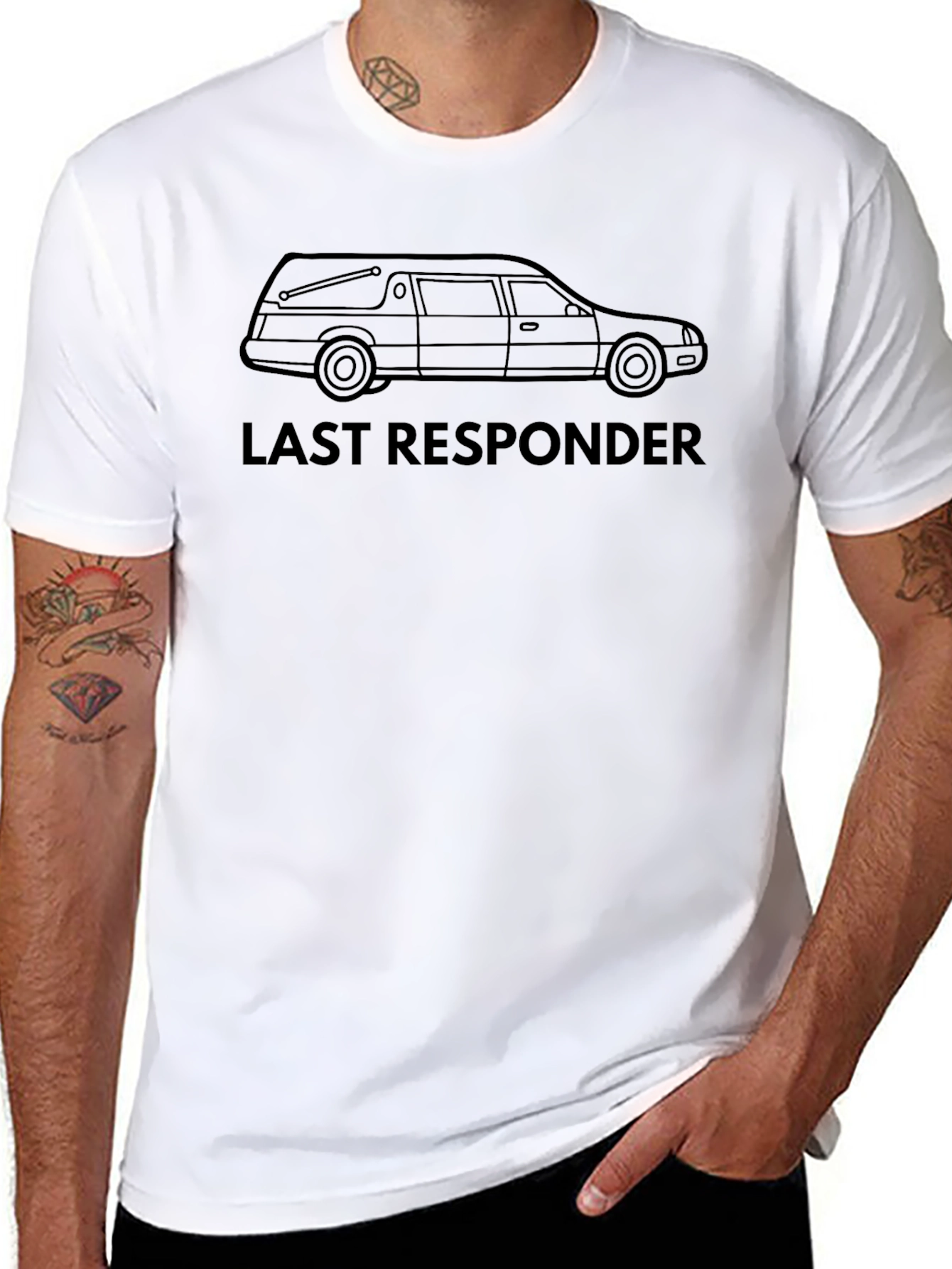Last Responder Hearse T-Shirt