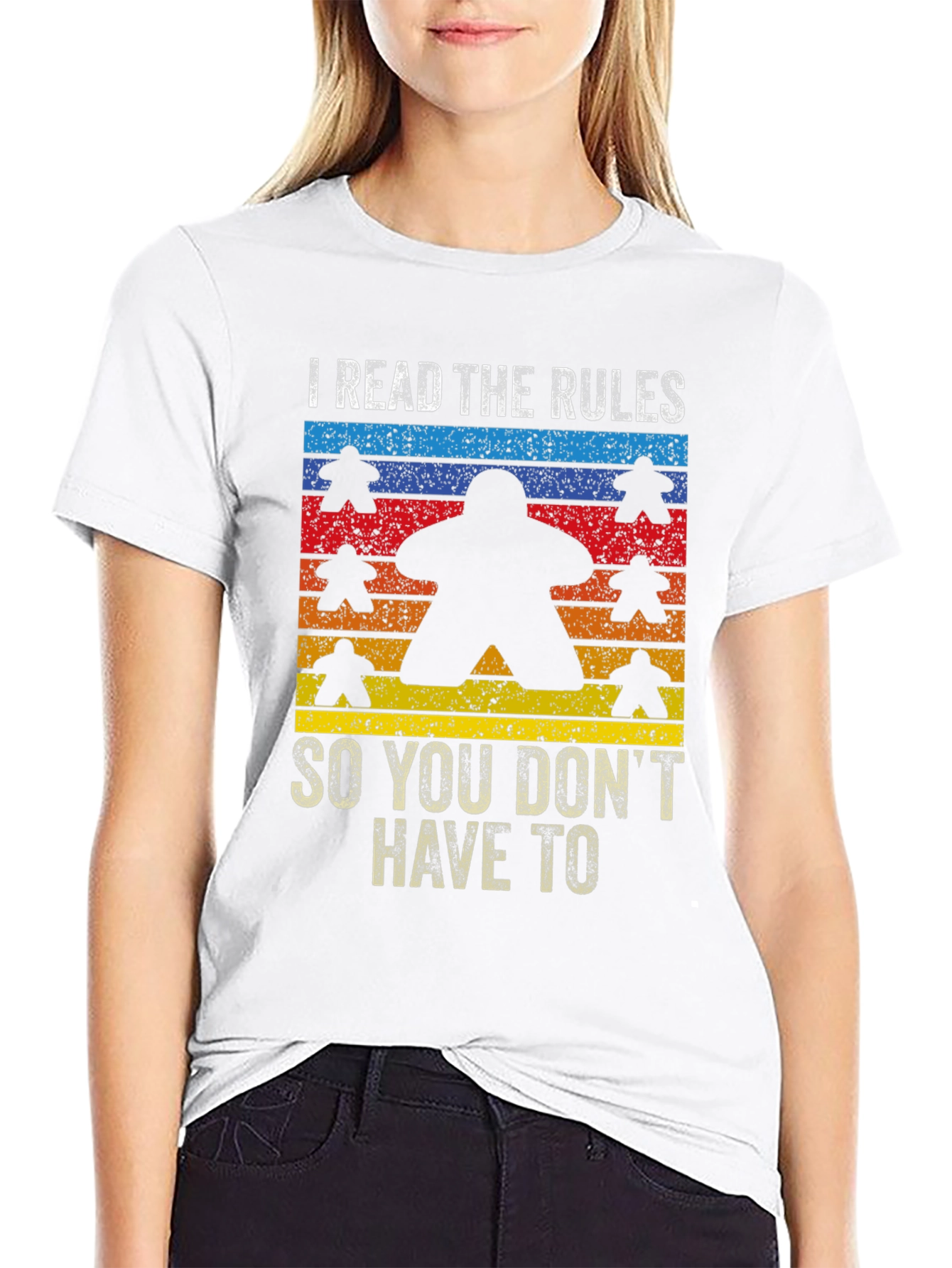 I Read the Rules Board Game T-Shirt