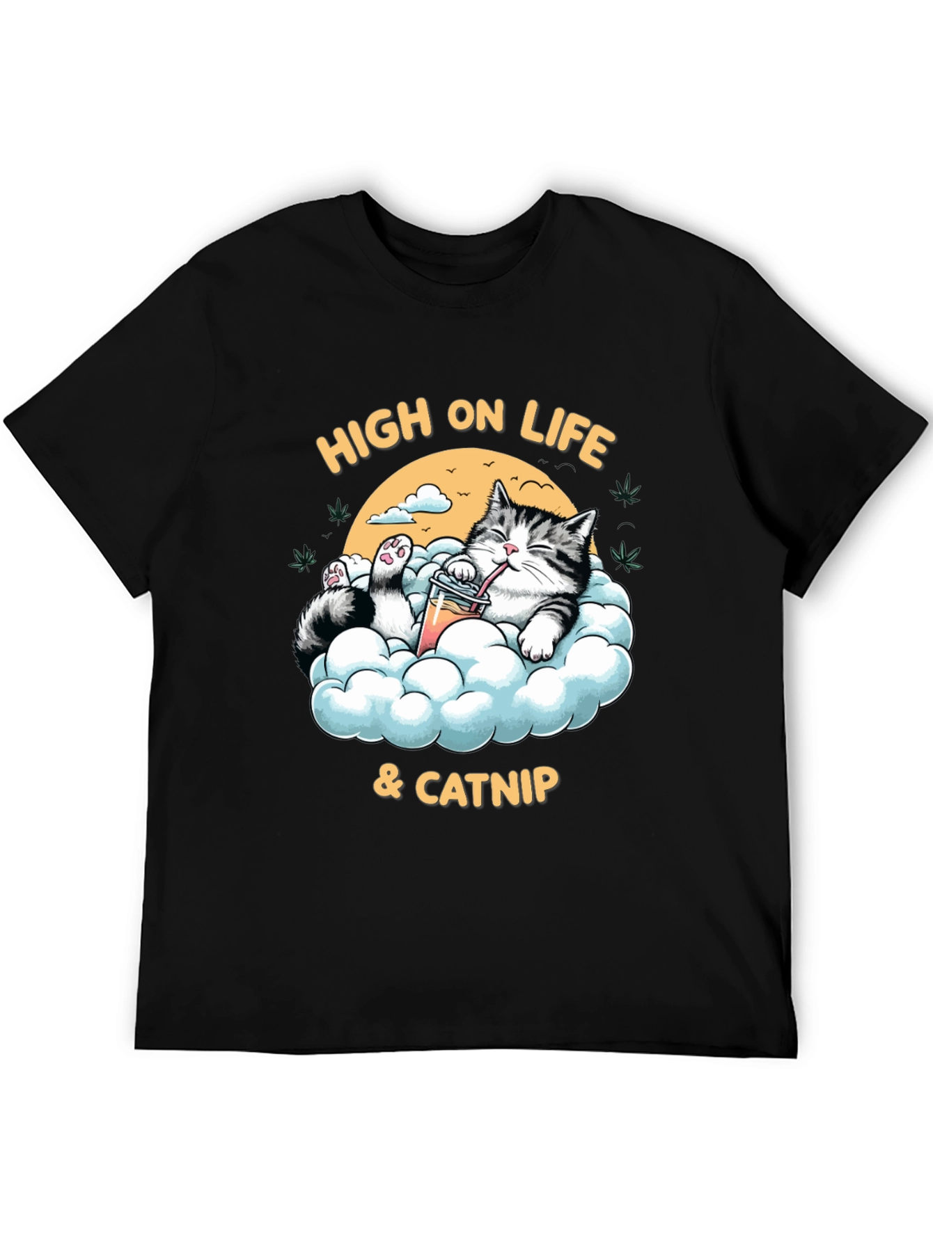 High on Life & Catnip Graphic Tee