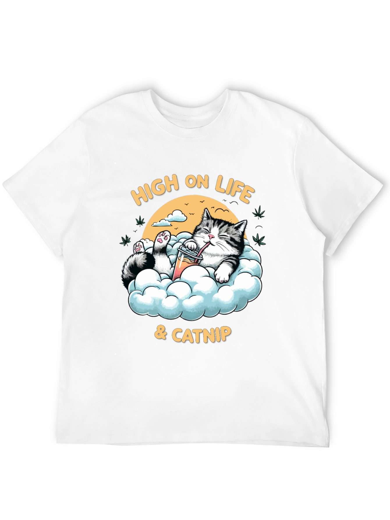 High on Life & Catnip Graphic Tee