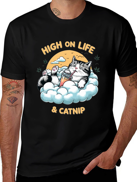 High on Life & Catnip Graphic Tee