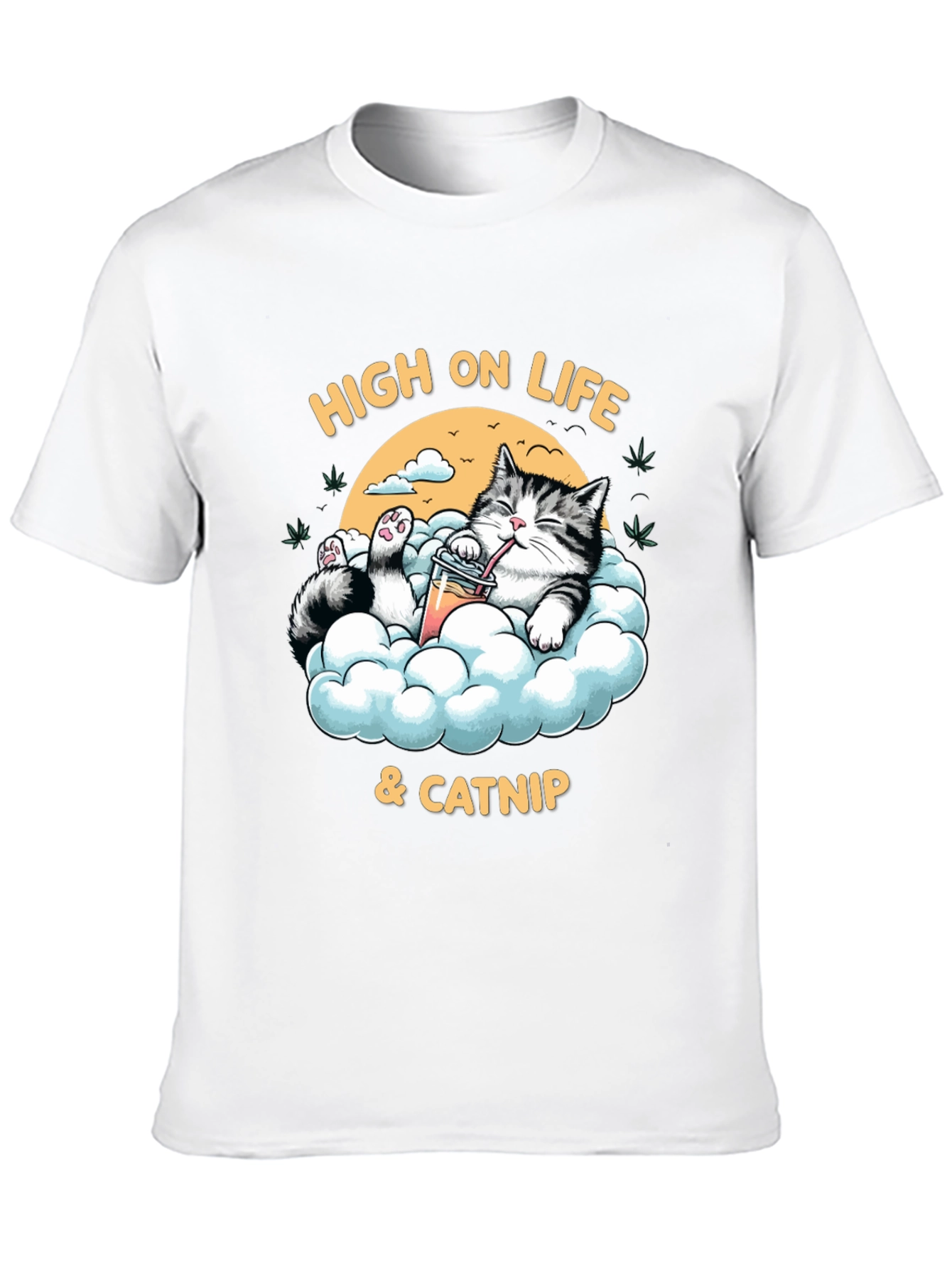 High on Life & Catnip Graphic Tee