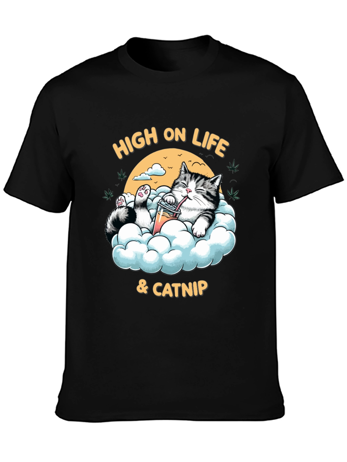 High on Life & Catnip Graphic Tee