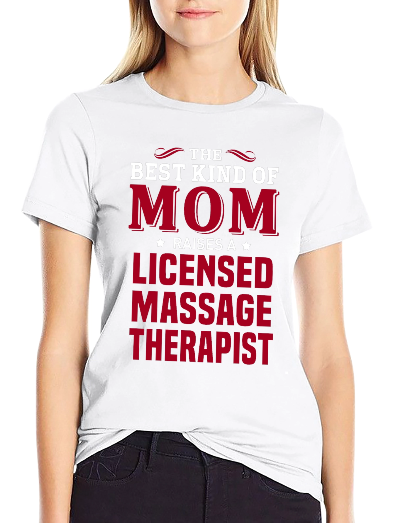 Best Kind of Mom Licensed Massage Therapist T-Shirt