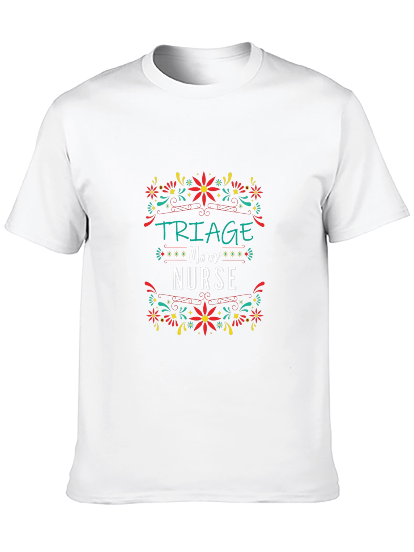 Triage Mom Nurse Graphic Tee - Black