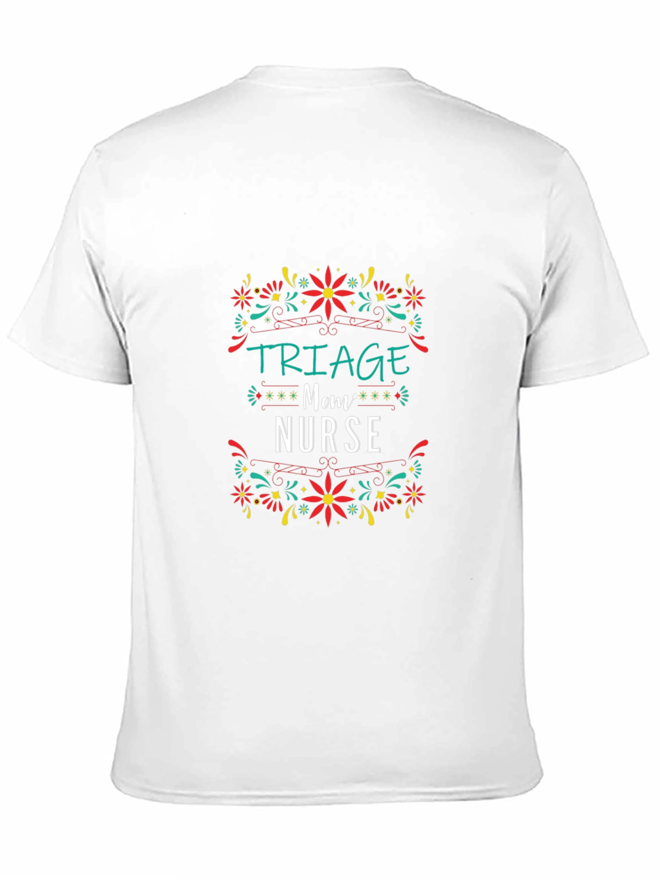 Triage Mom Nurse Graphic Tee - Black