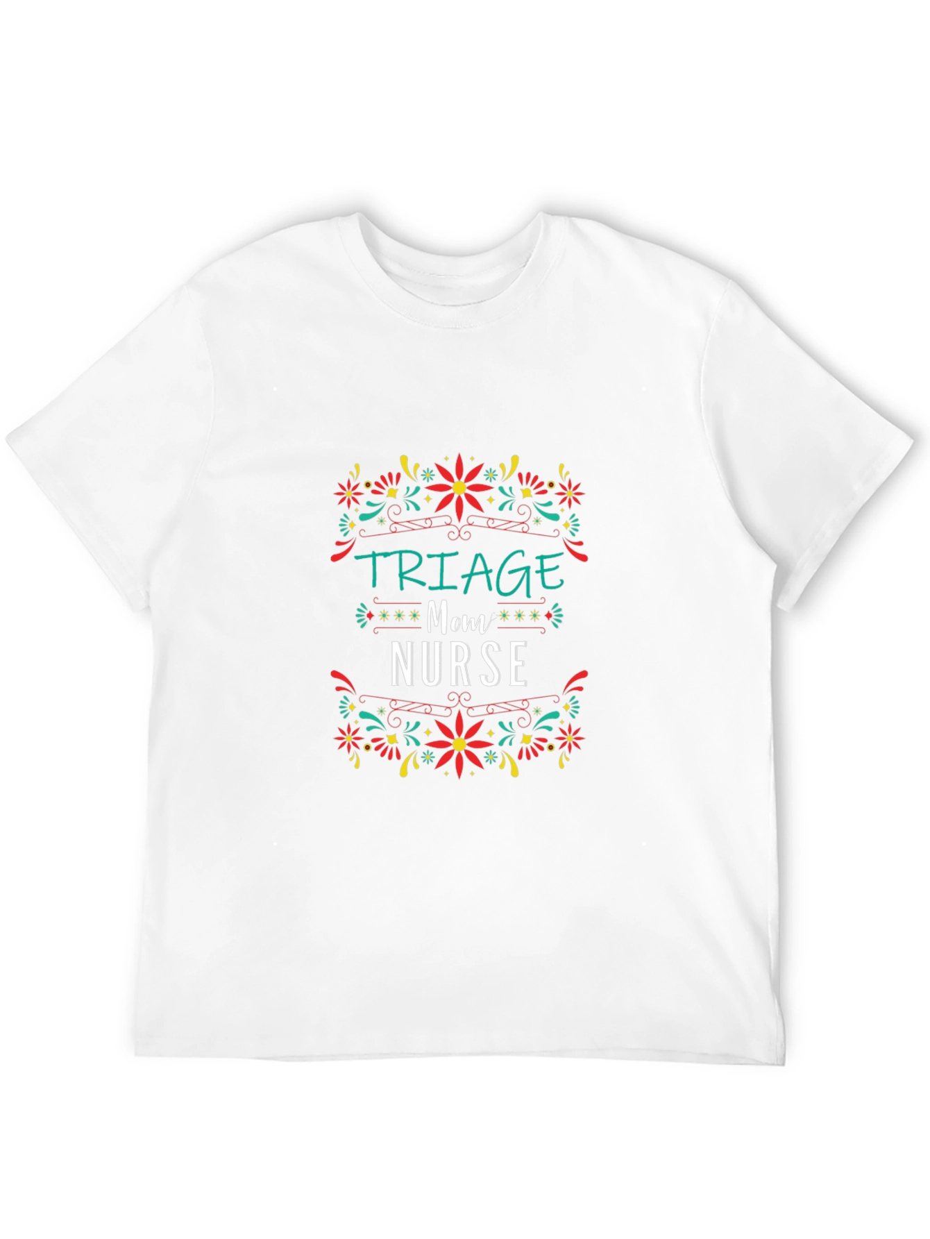 Triage Mom Nurse Graphic Tee - Black