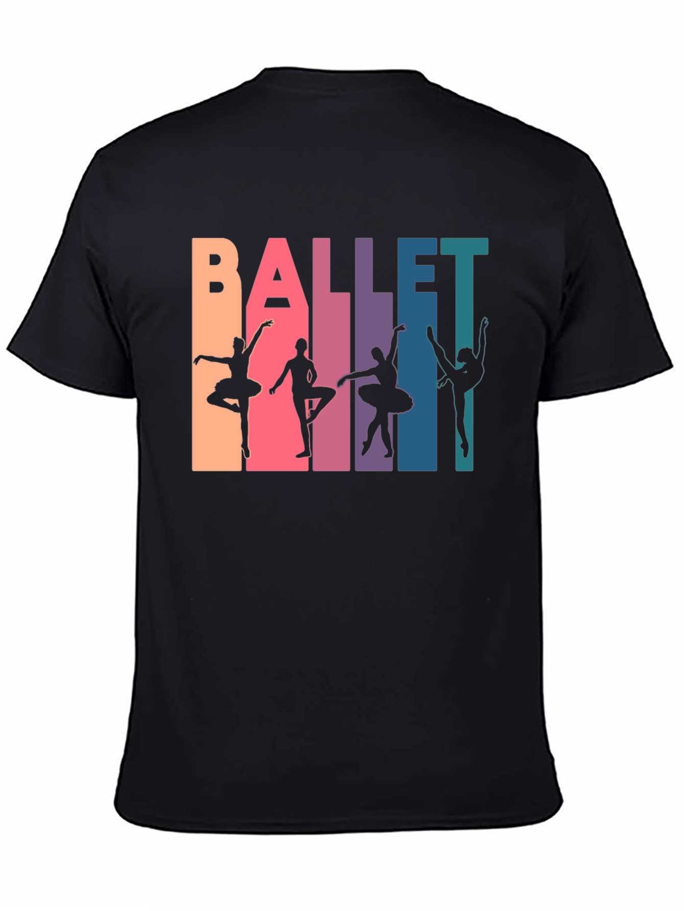 Ballet Dancer Graphic Tee - Mens Black T-Shirt