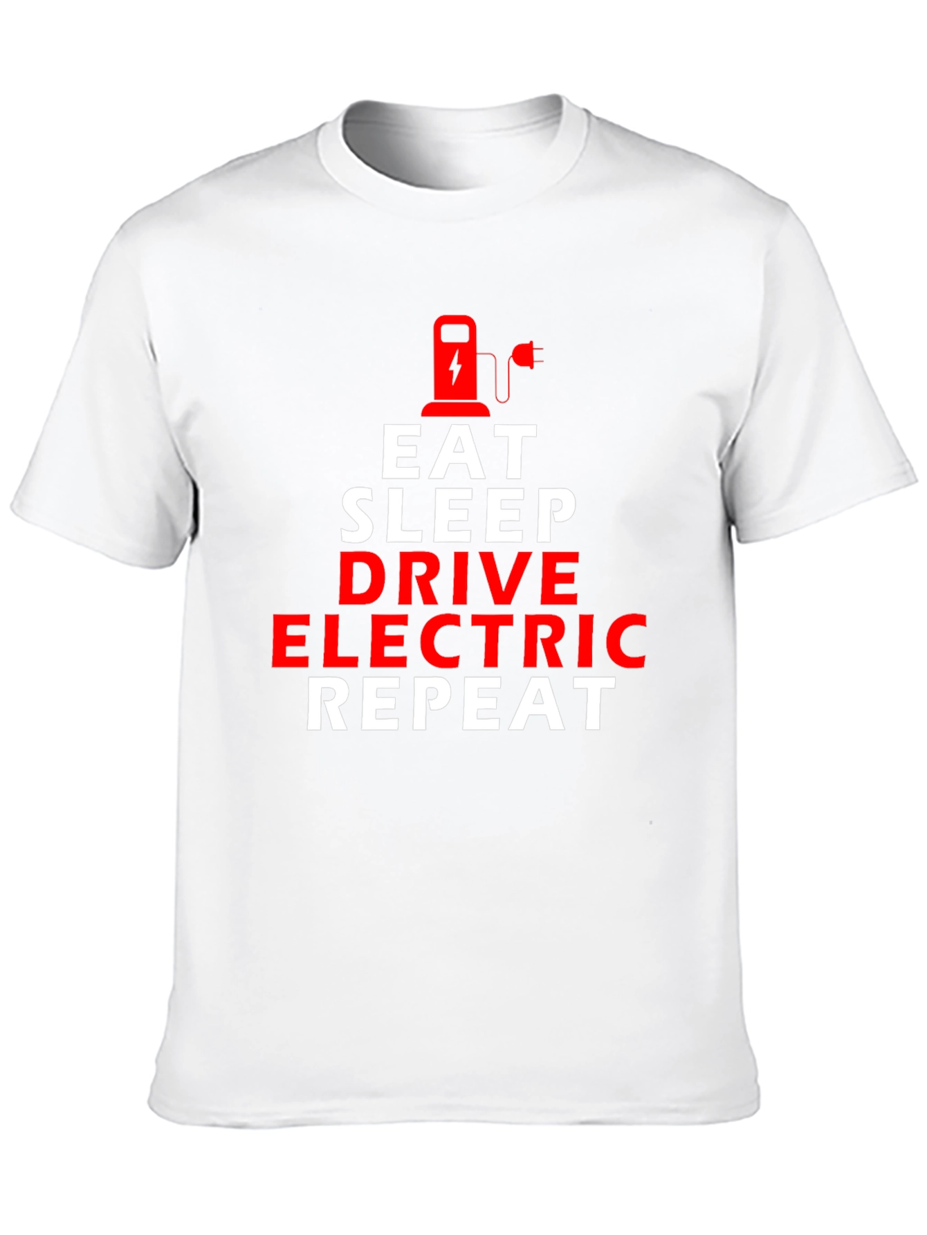 Eat Sleep Drive Electric Repeat T-Shirt