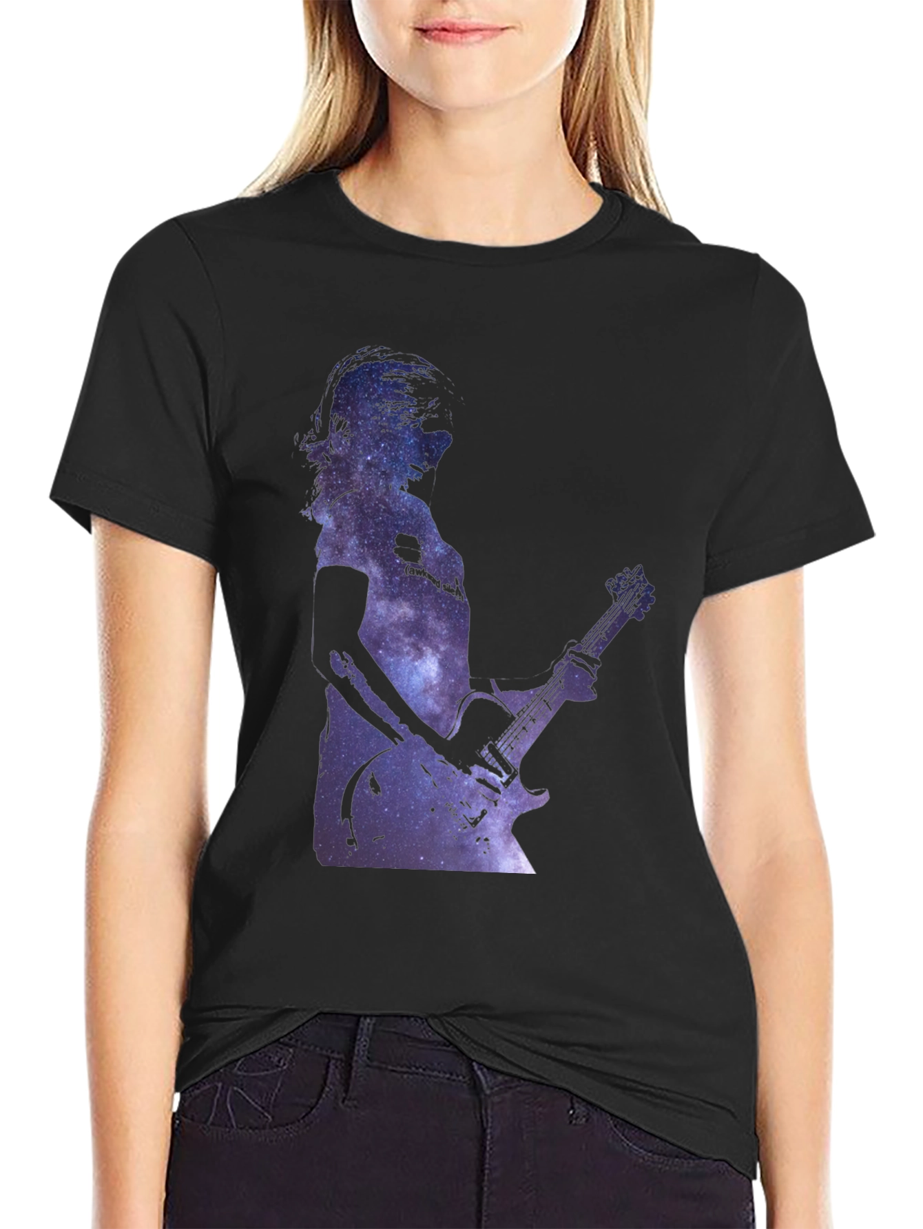 Cosmic Guitarist Graphic Tee