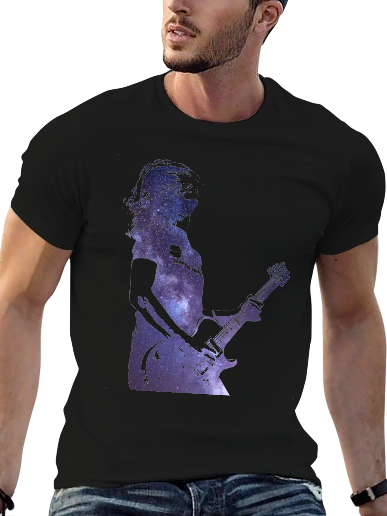 Cosmic Guitarist Graphic Tee