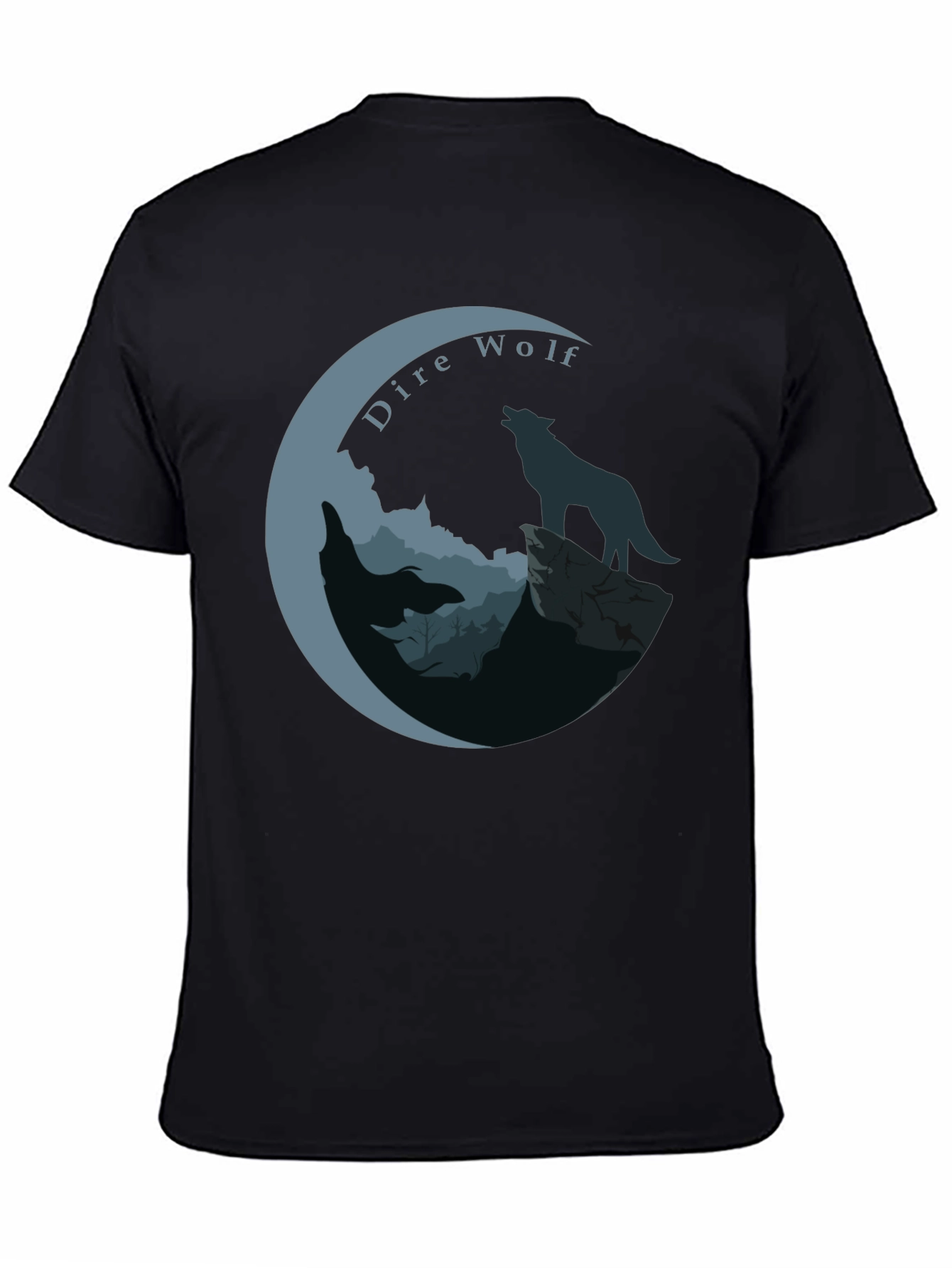 Dire Wolf Graphic T-Shirt - Unique Design