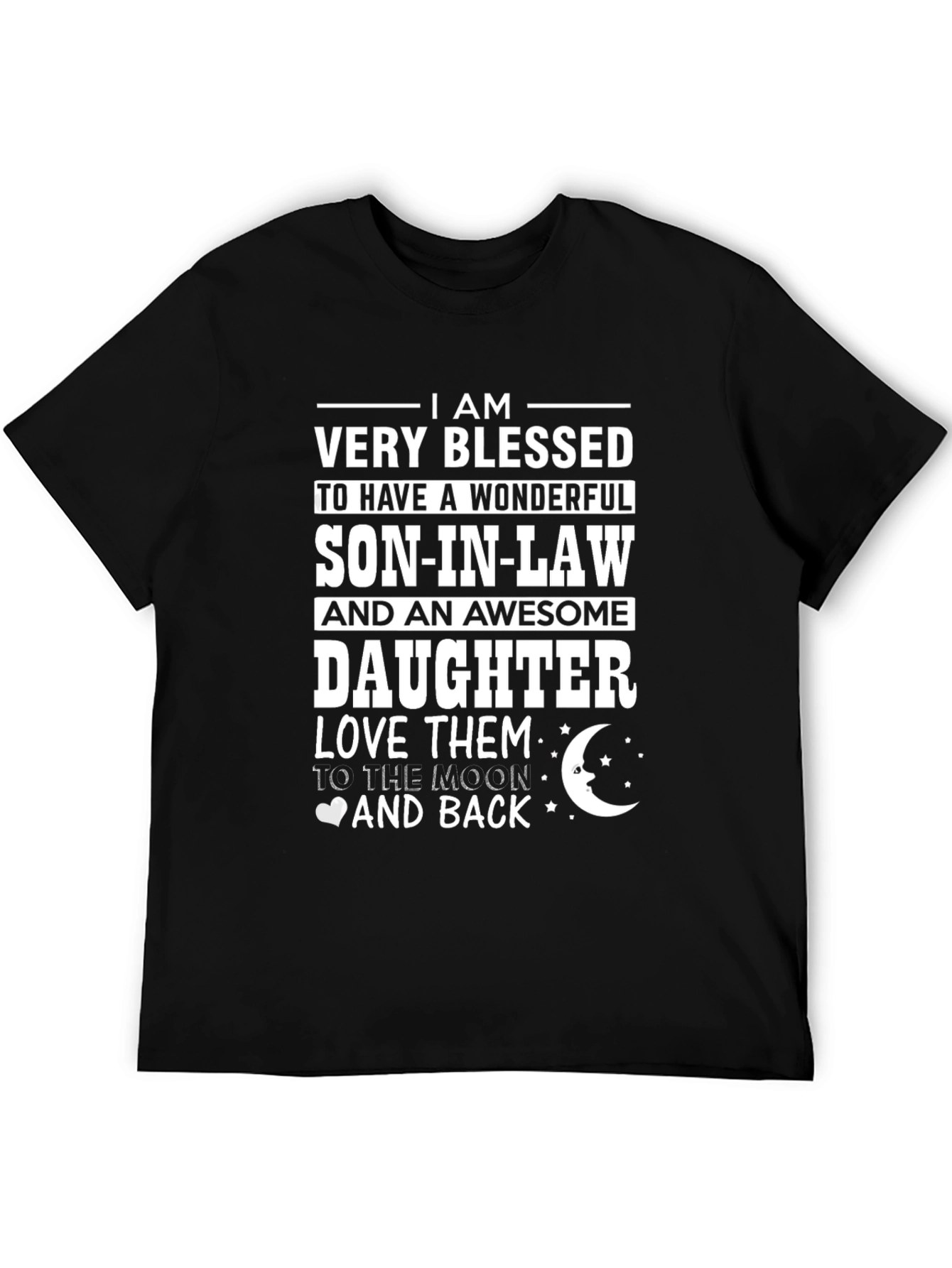 Blessed Son-in-Law & Daughter Graphic T-Shirt