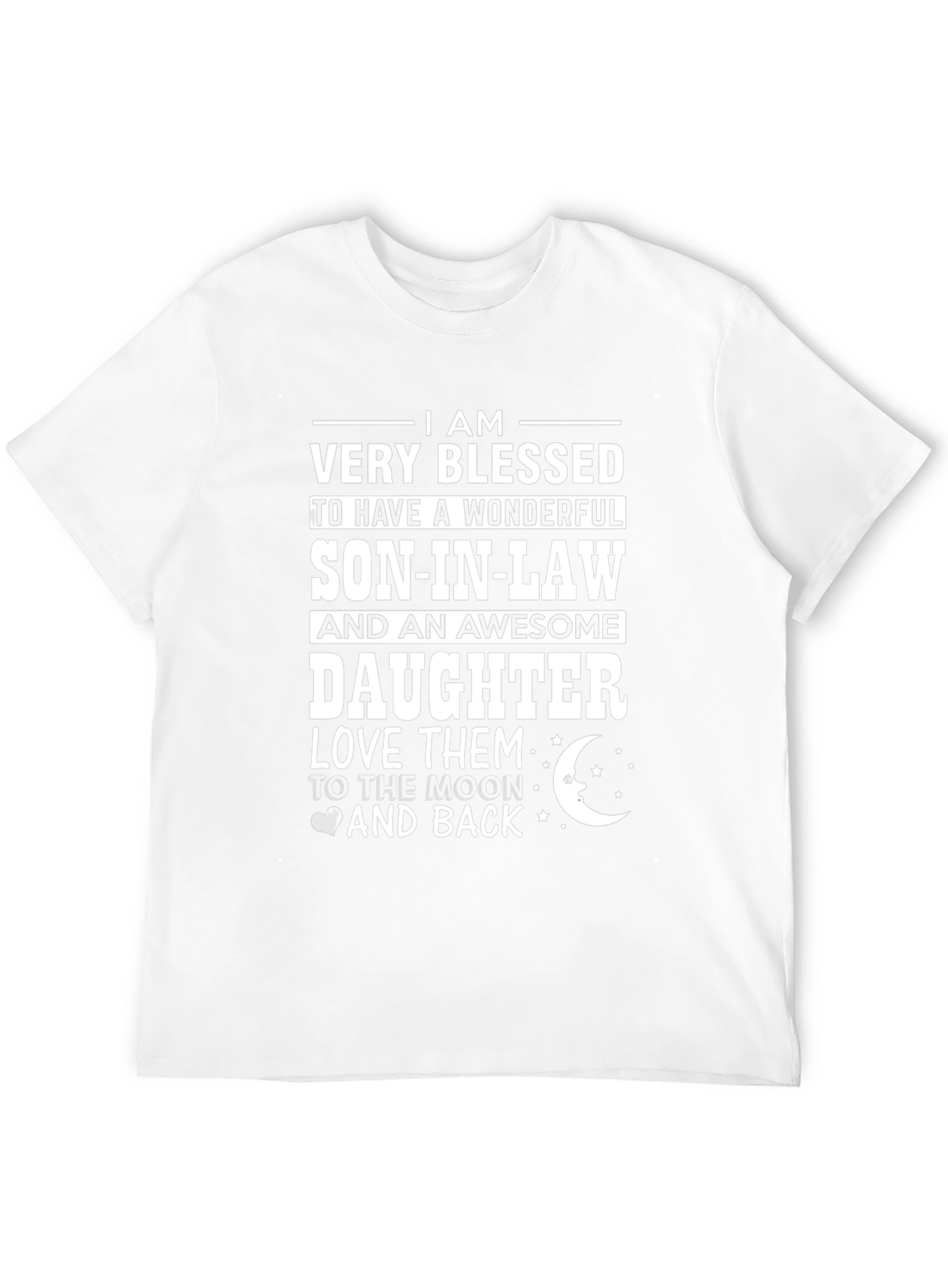 Blessed Son-in-Law & Daughter Graphic T-Shirt