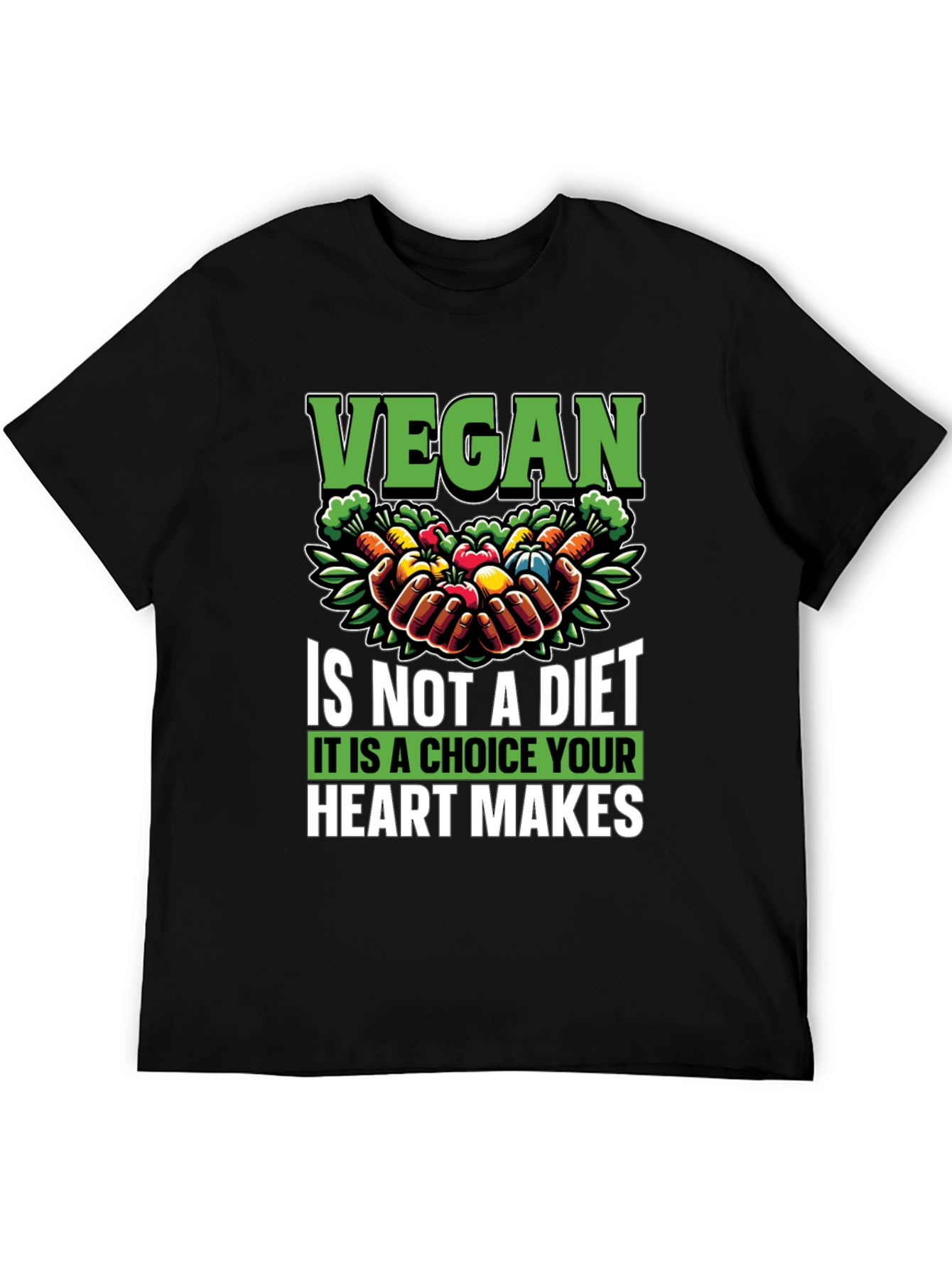 Vegan Choice T-Shirt - Heart Makes