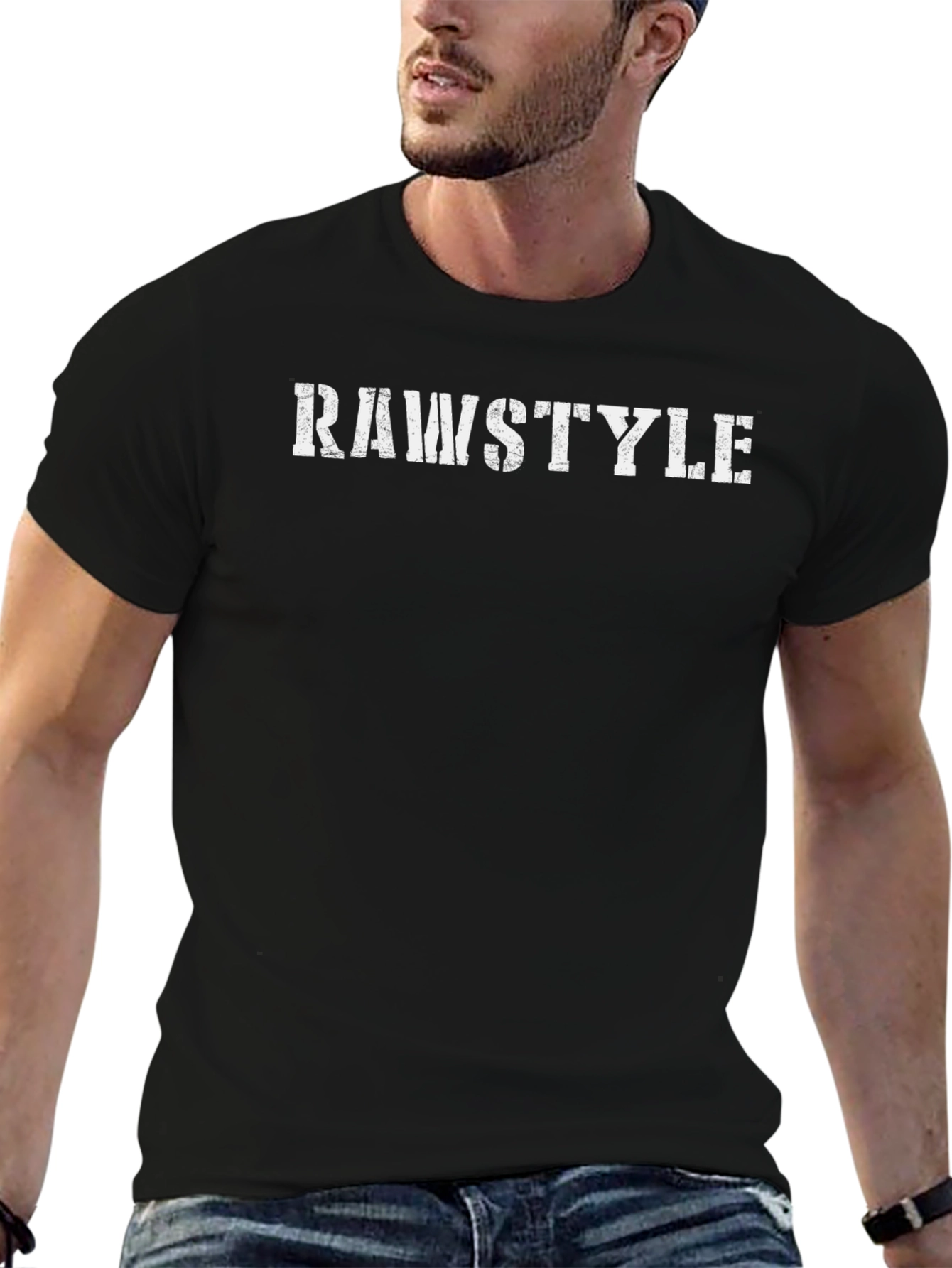 Rawstyle Graphic Tee - Mens Black T-Shirt
